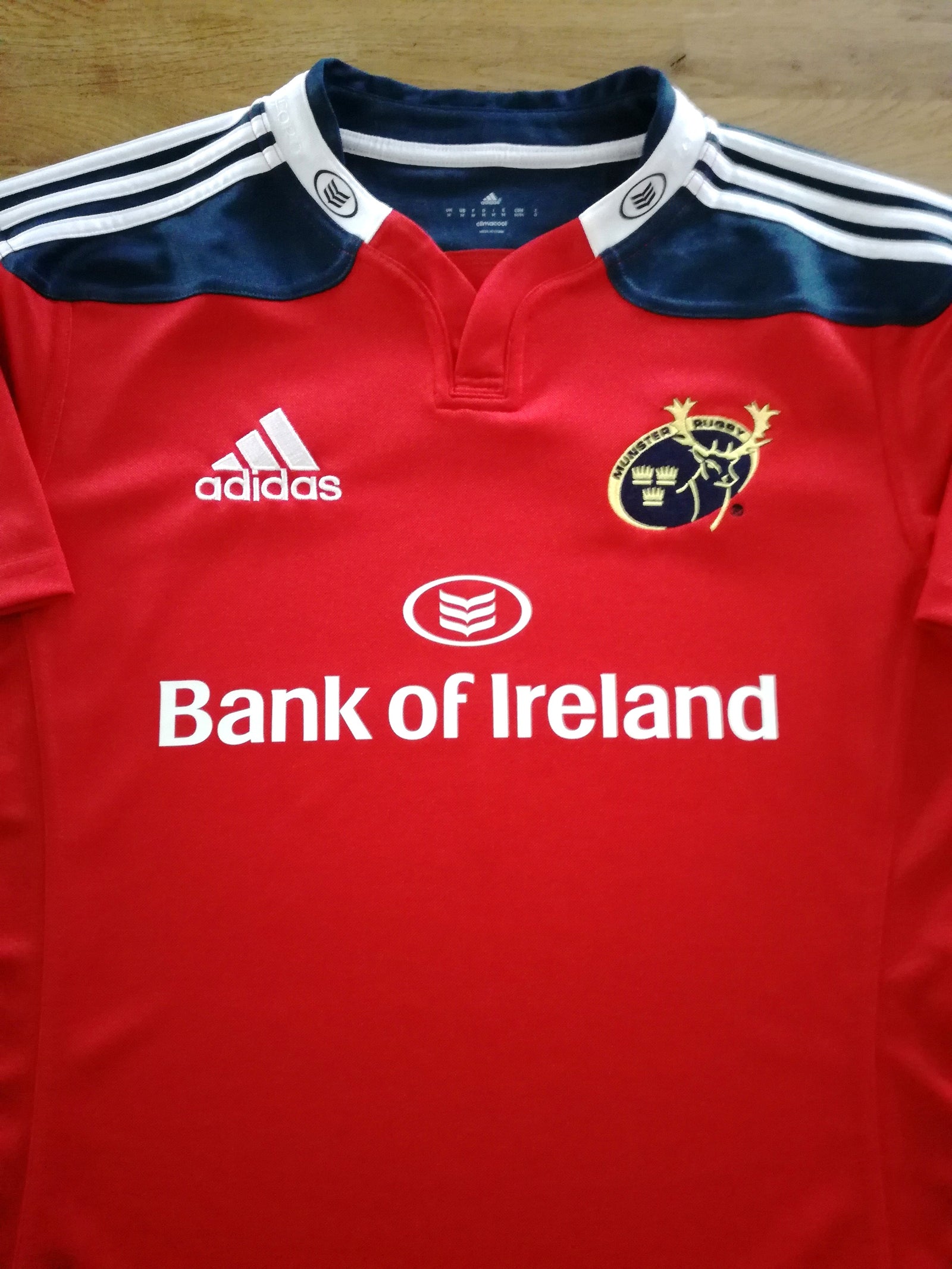 2014/15 Munster Home Rugby Shirt