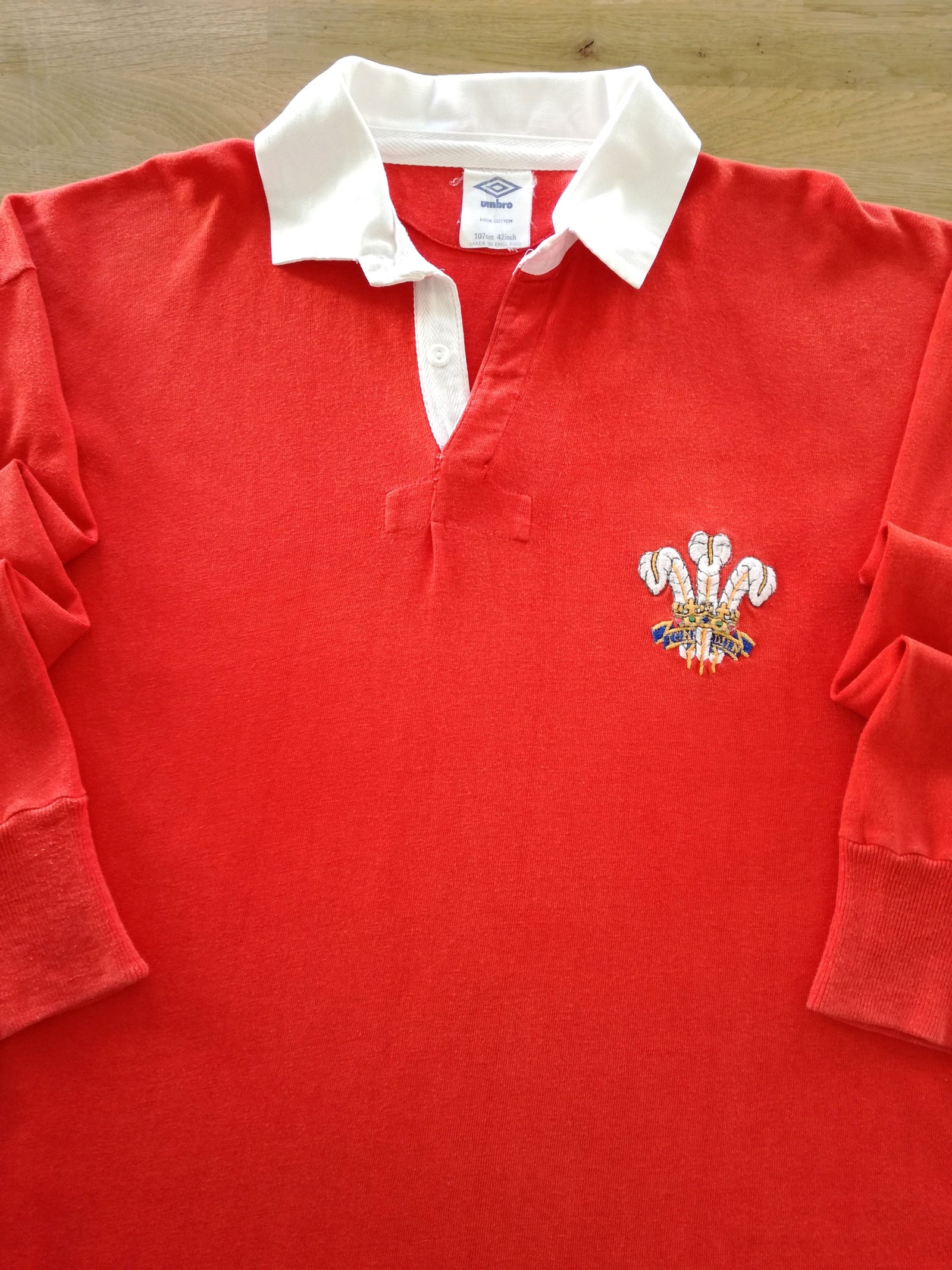 1987/88 Wales Home Rugby Shirt