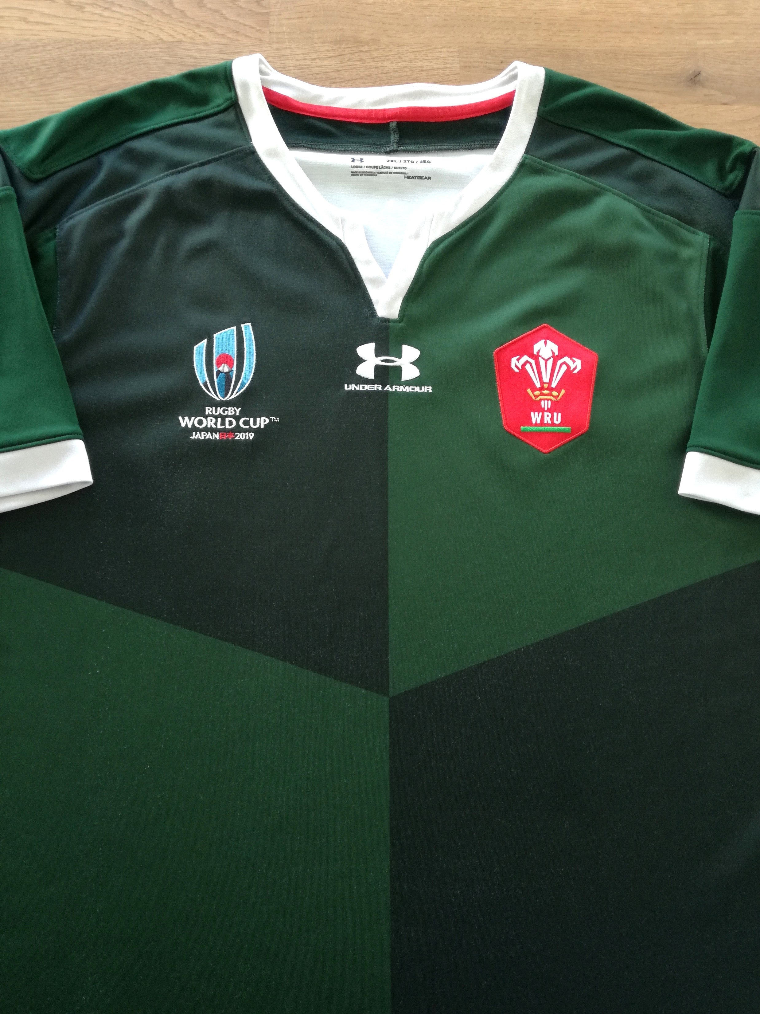 2019 Wales Away World Cup Rugby Shirt
