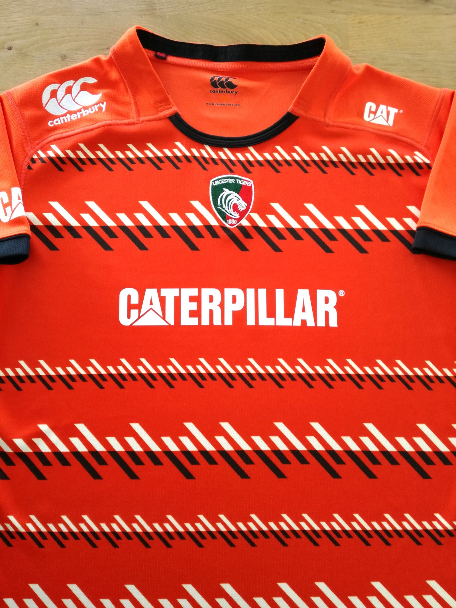 2014/15 Leicester Tigers Away Woman's Rugby Shirt