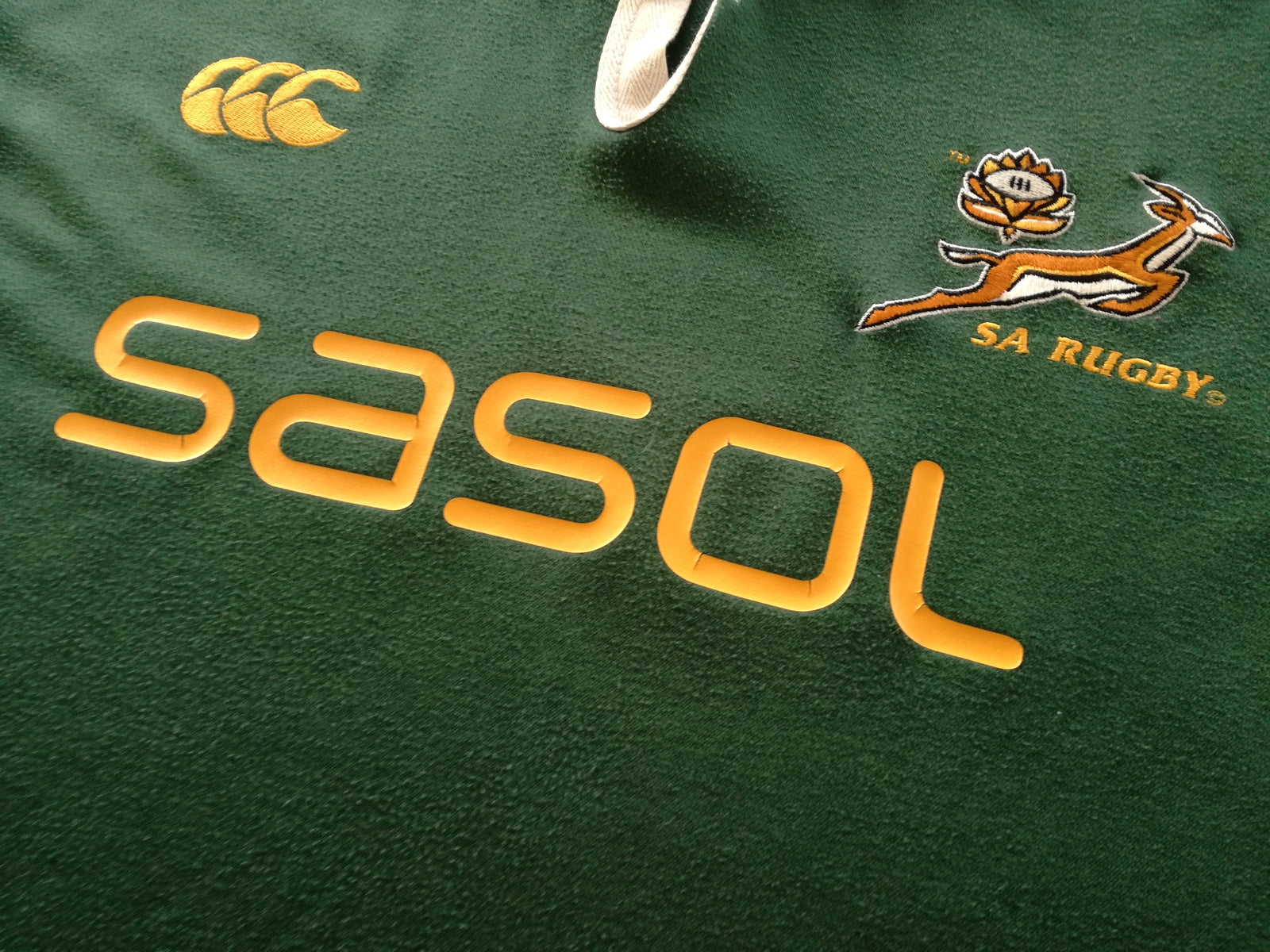 2004 South Africa Home Rugby Shirt. (M)
