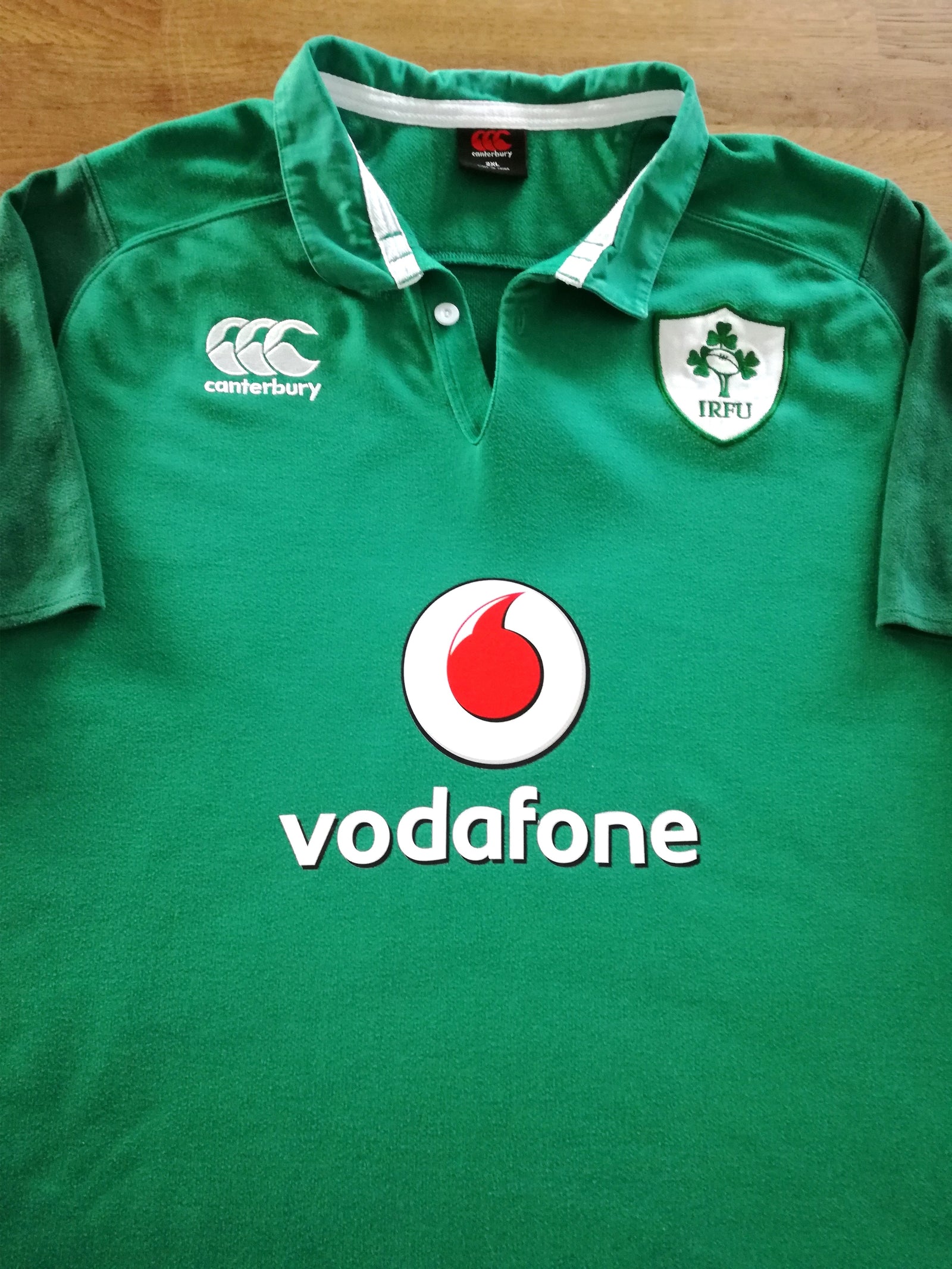 2017/18 Ireland Vapodri Rugby Shirt