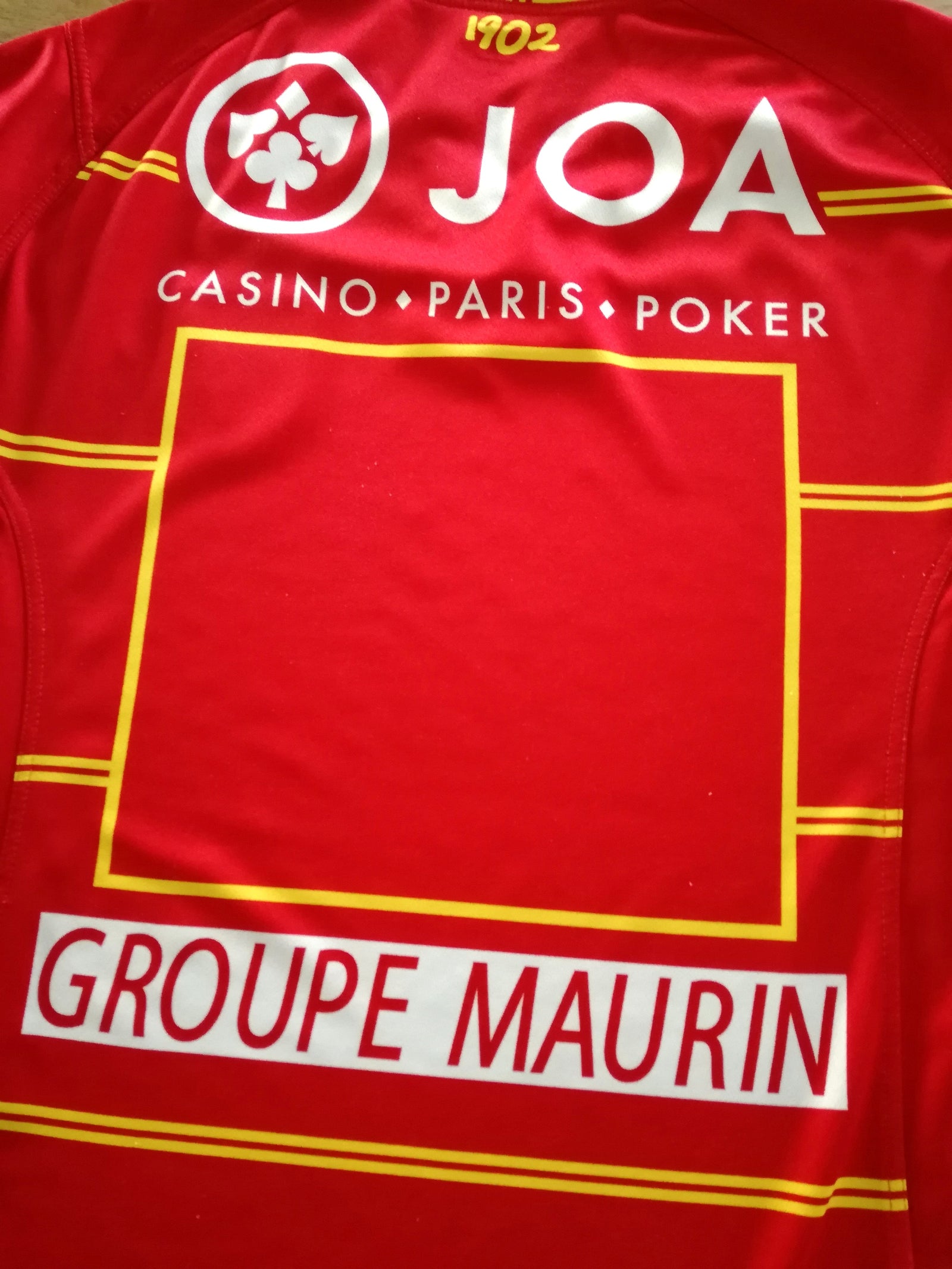 2012/13 Perpignan Home Rugby Shirt (M)