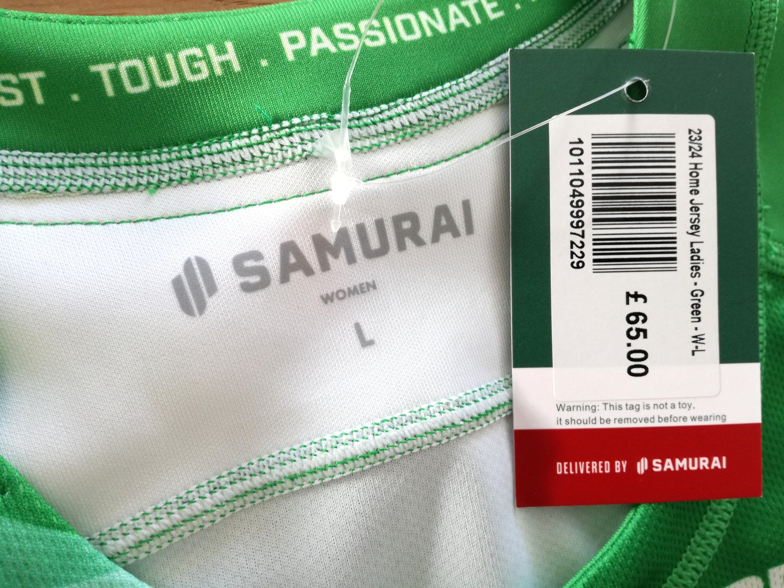 2023/24 Leicester Tigers Home Rugby Shirt (W) (L) *BNWT*