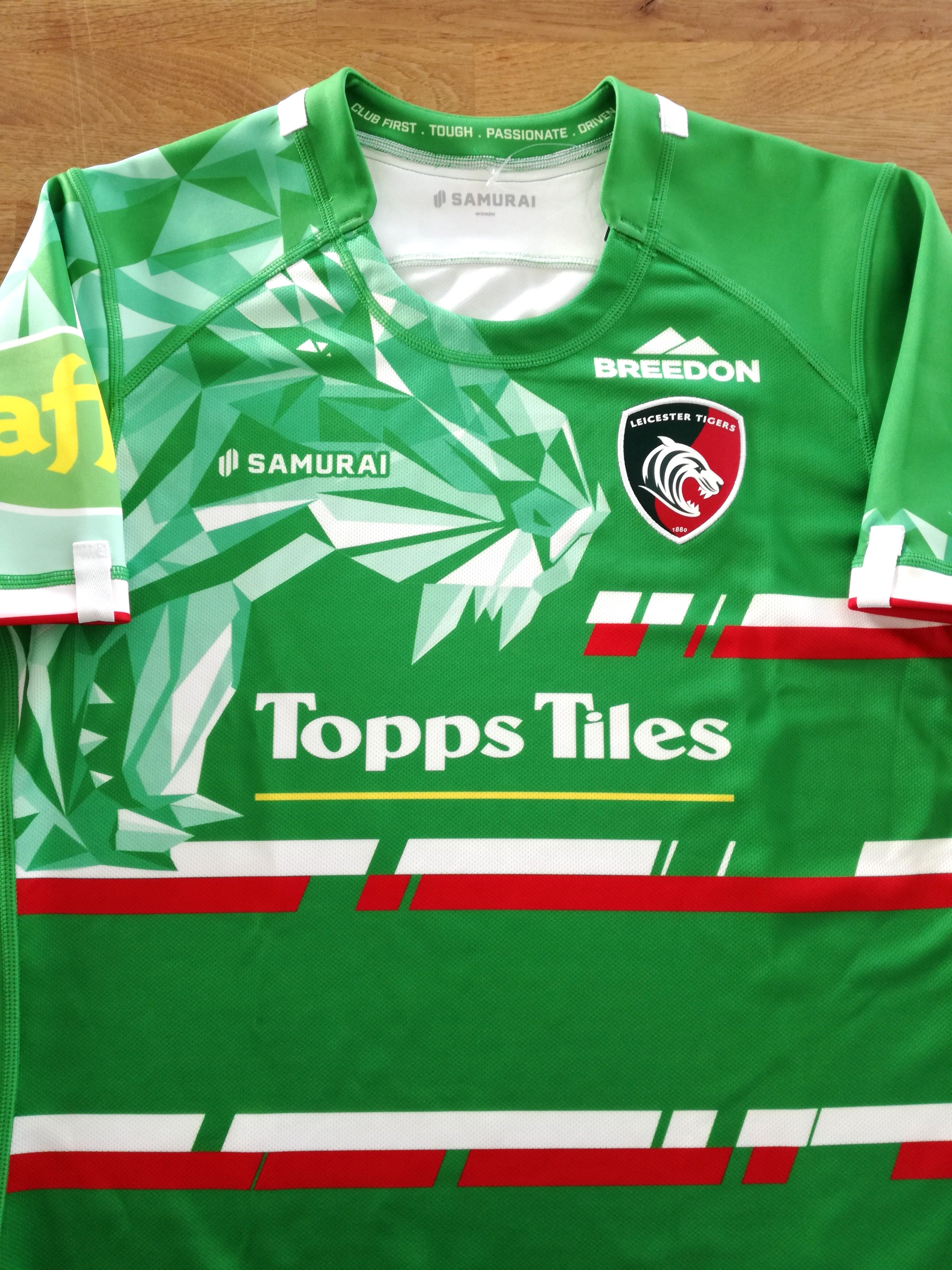 2023/24 Leicester Tigers Home Rugby Shirt