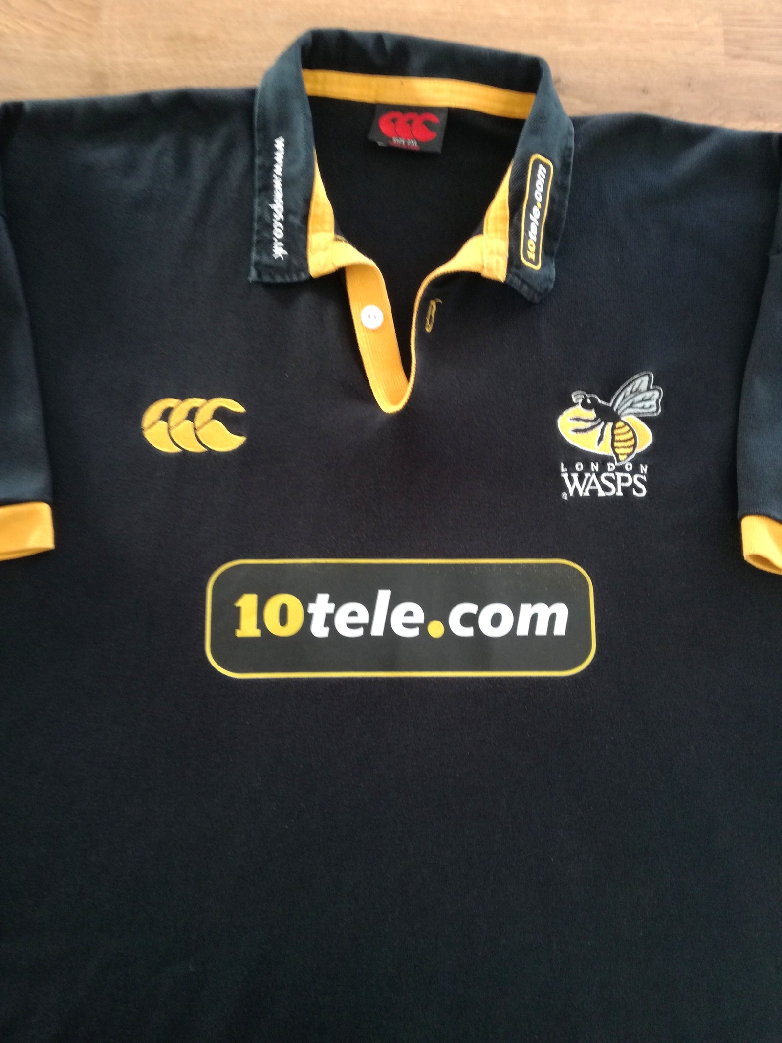 2004/05 London Wasps Home Rugby Shirt