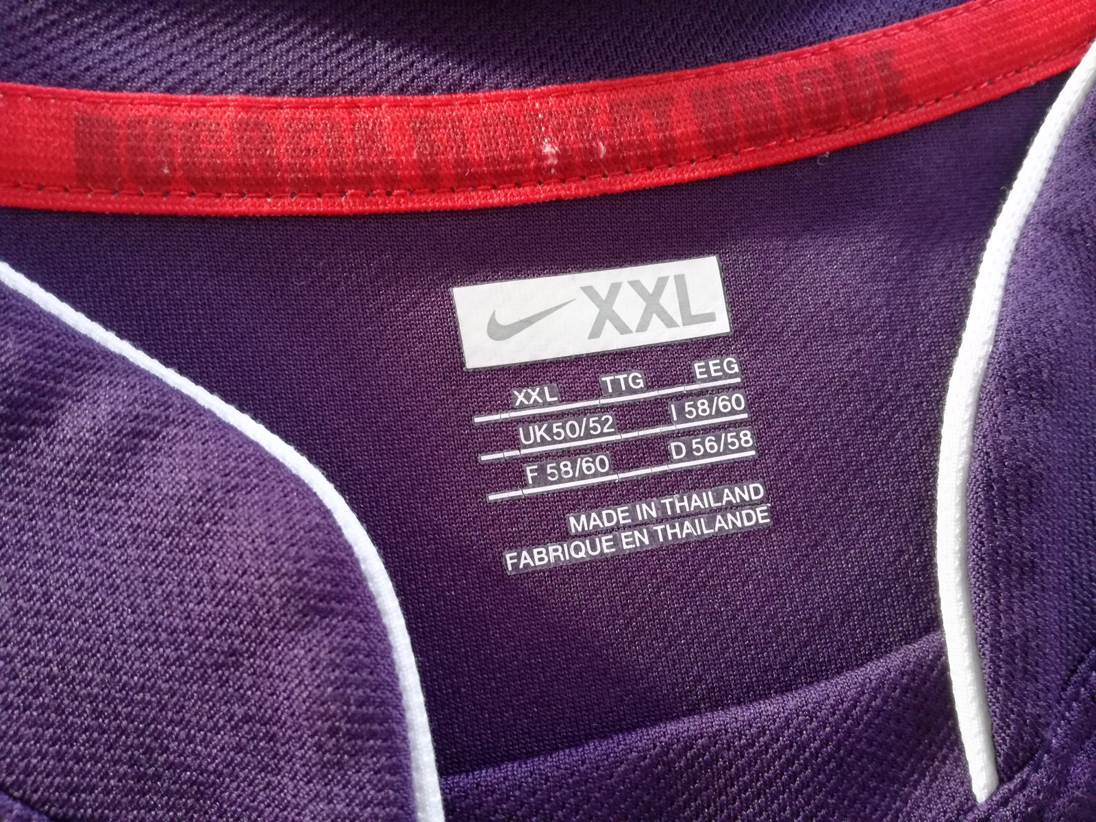 2009/10 England Away Pro-Fit Rugby Shirt (XXL)