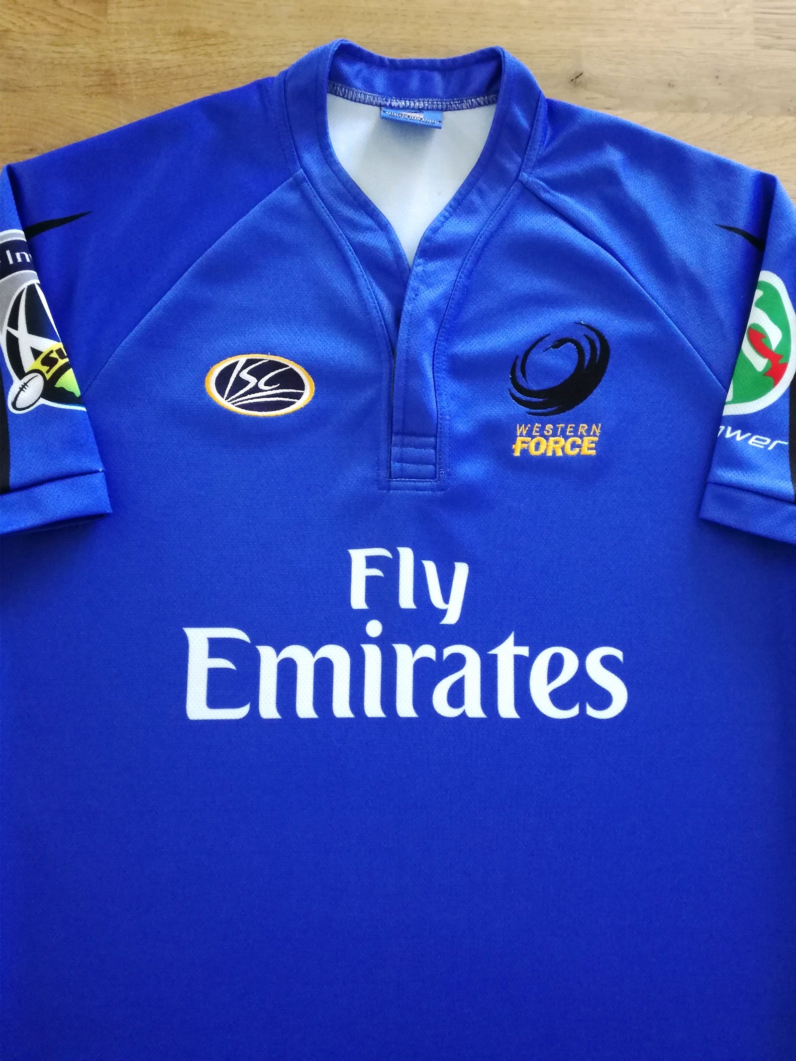 2007 Western Force Home Super14 Rugby Shirt
