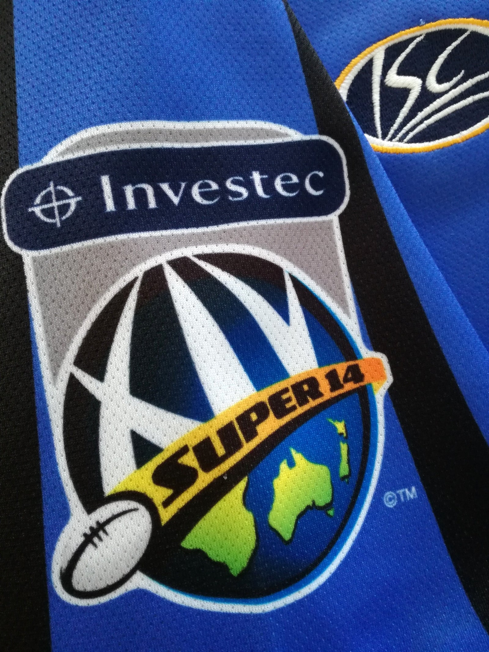 2007 Western Force Home Super14 Rugby Shirt (M)