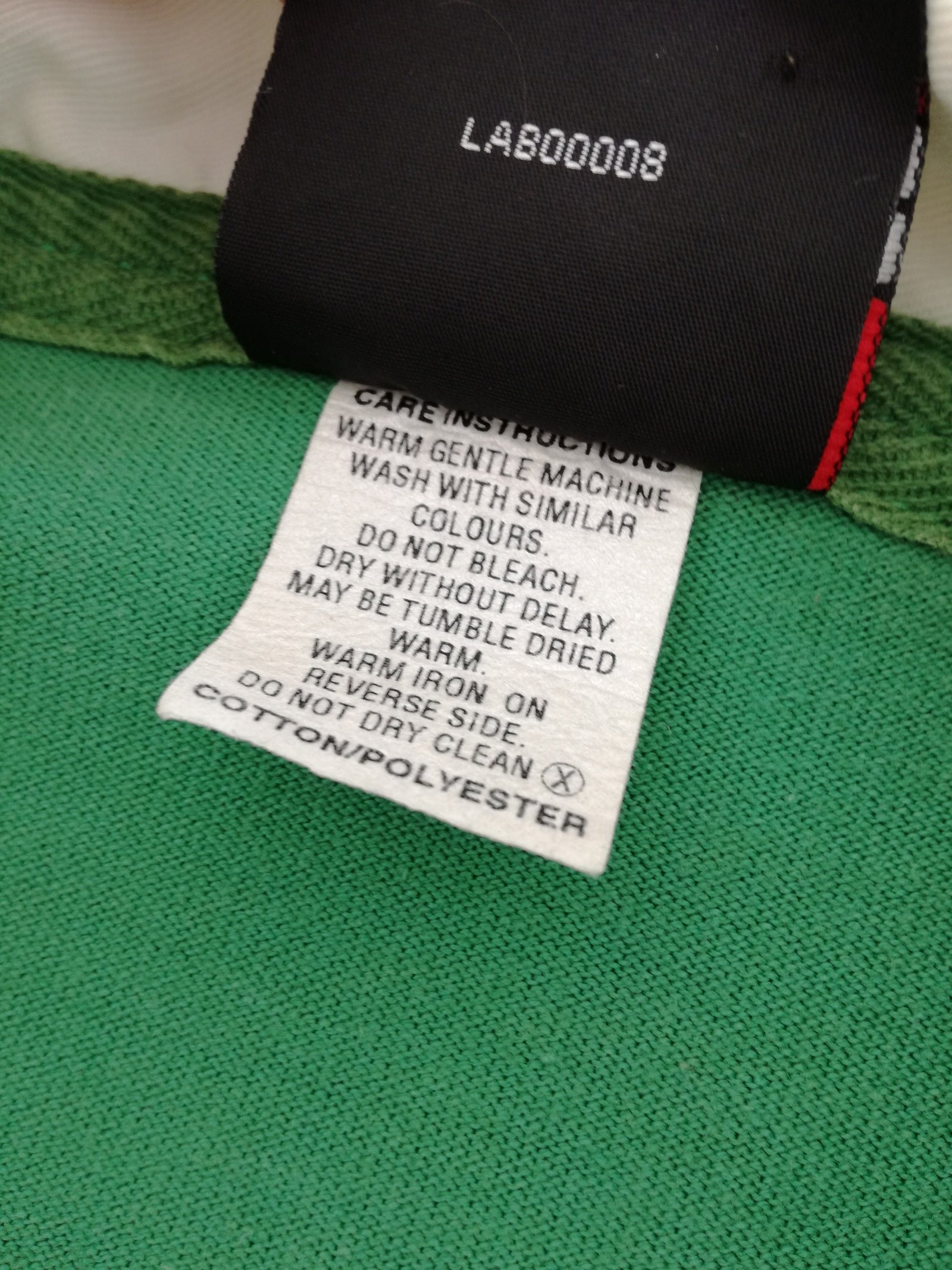 2000/01 Ireland Home Rugby Shirt. (M)