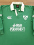 2000/01 Ireland Home Long Sleeve Rugby Shirt