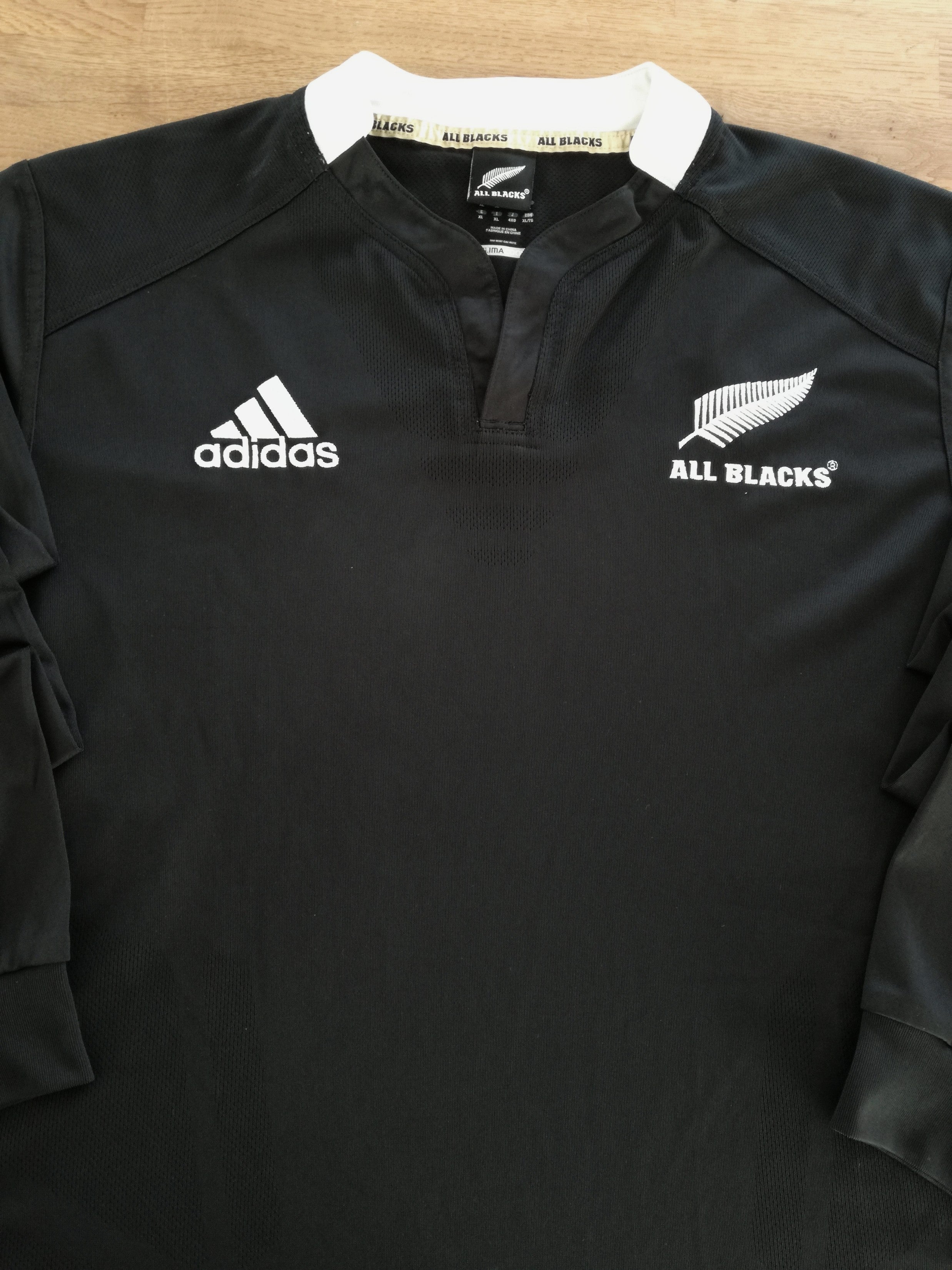 2011 New Zealand Home Long Sleeve Rugby Shirt