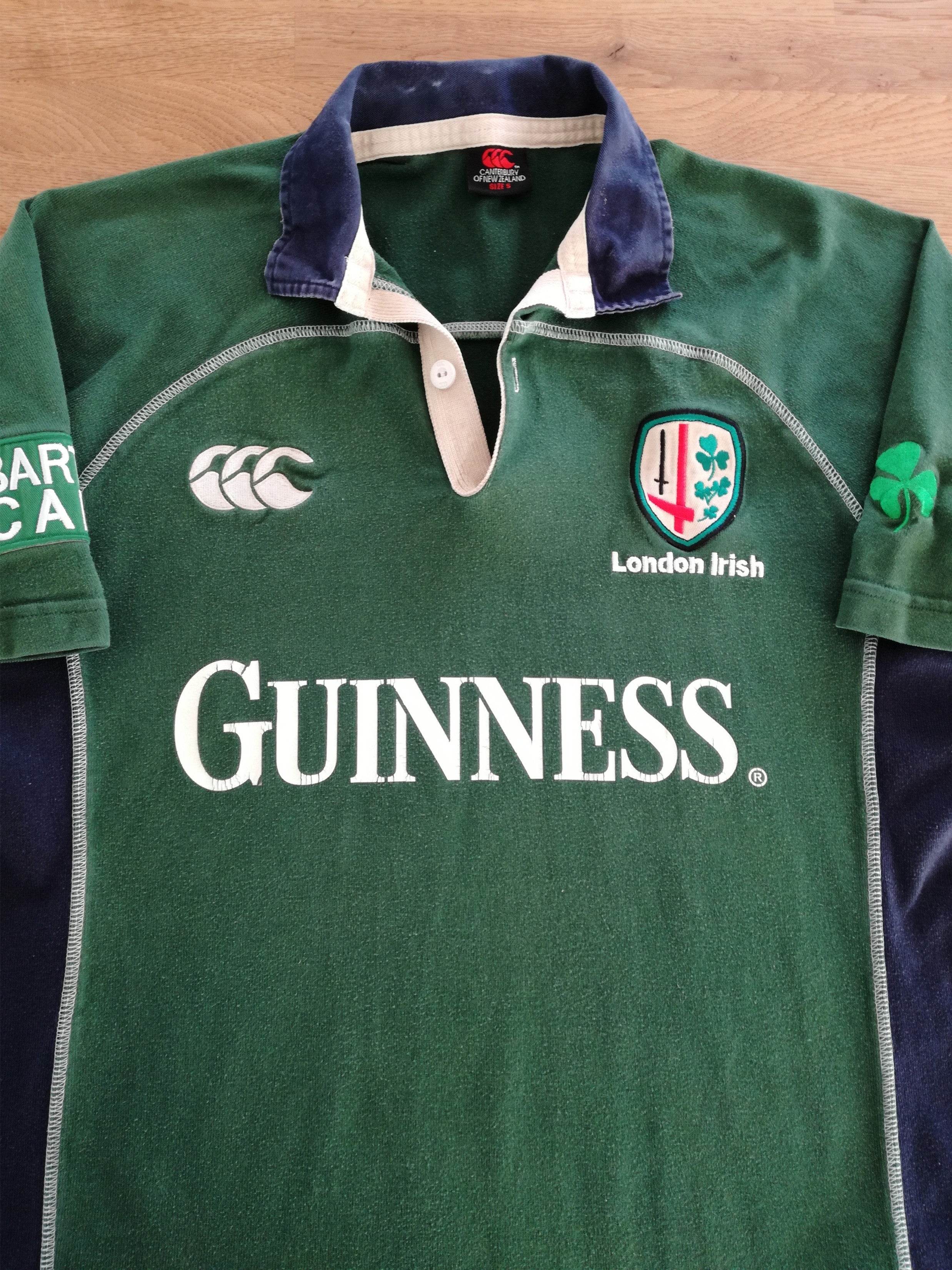 2005/06 London Irish Home Rugby Shirt