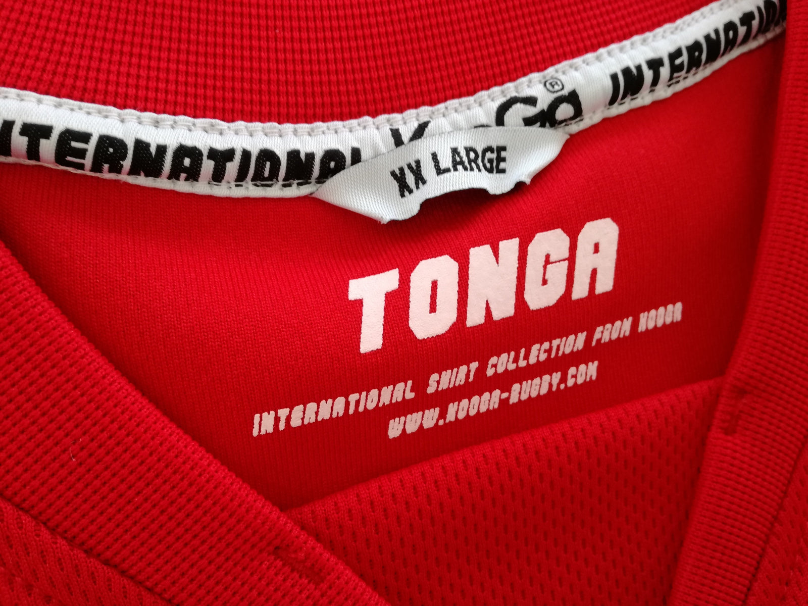 2008/09 Tonga Home Rugby Shirt (XXL)