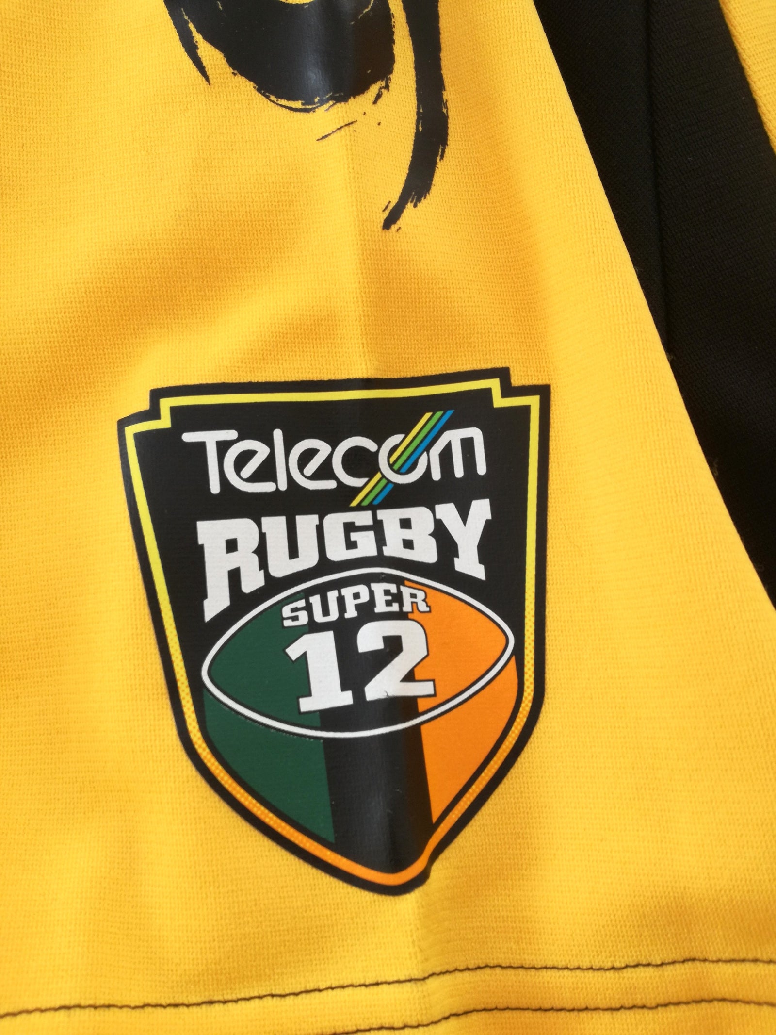 2001 Hurricanes Home Super12 Rugby Shirt (XXL)