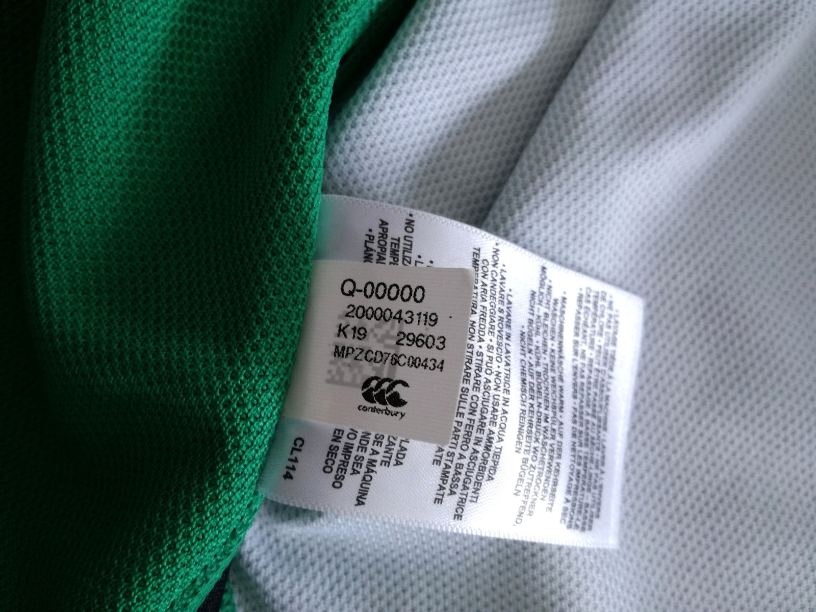 2020/21 Ireland Home Vapodri Rugby Shirt (M)