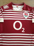 2013/14 England Away Player Issue Rugby Shirt