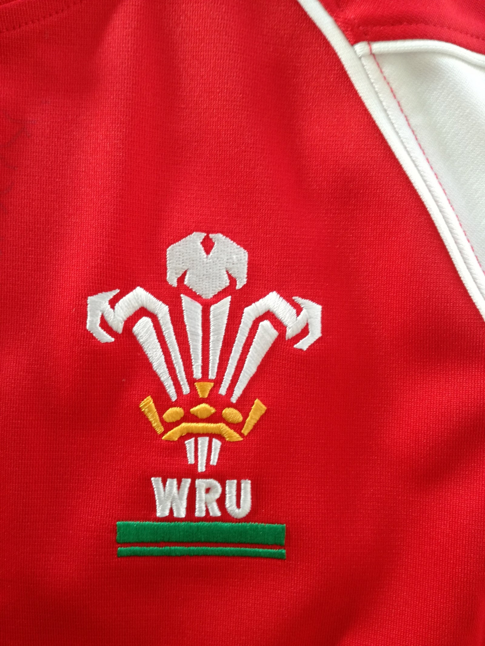 2010/11 Wales Home Rugby Shirt. (M)