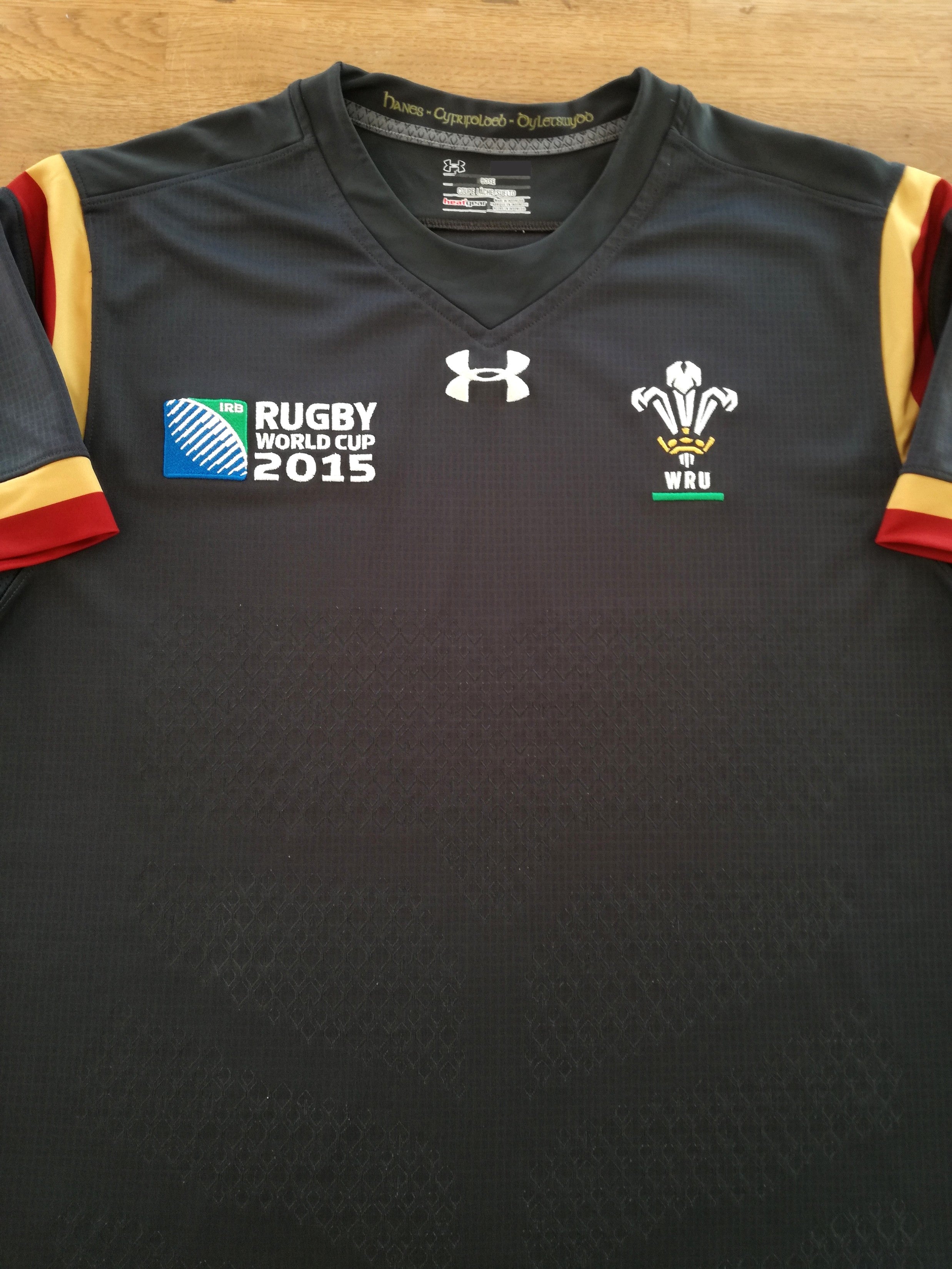 2015 Wales Away World Cup Rugby Shirt