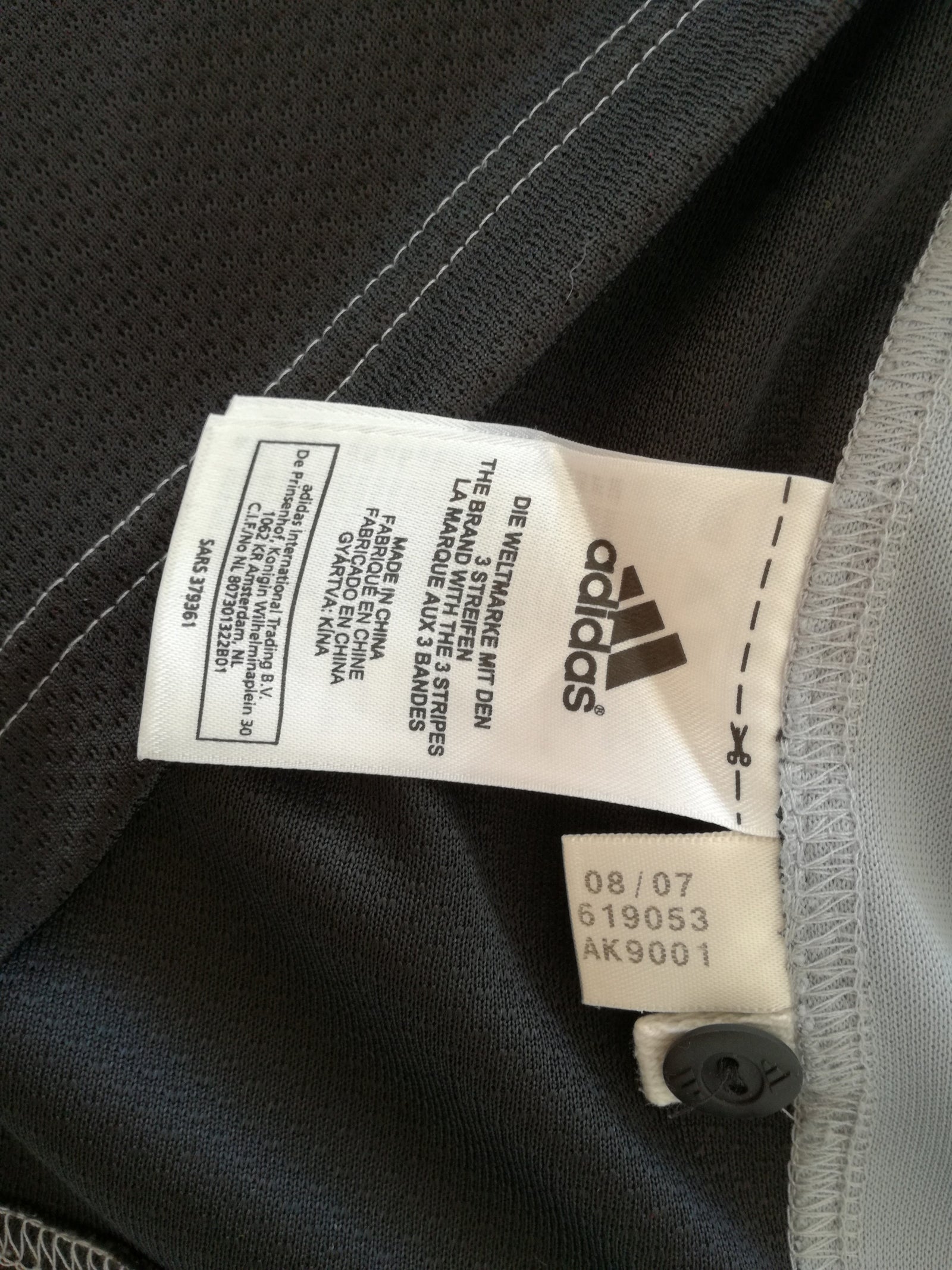 2007 New Zealand Away Rugby Shirt (L)