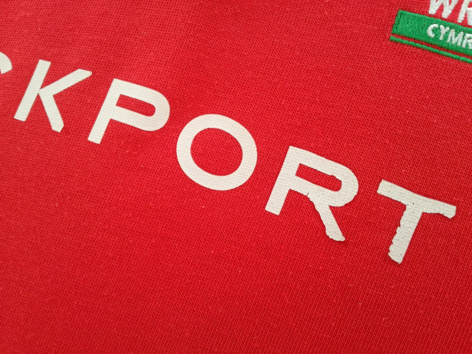 2002/03 Wales Home Rugby Shirt. (S)