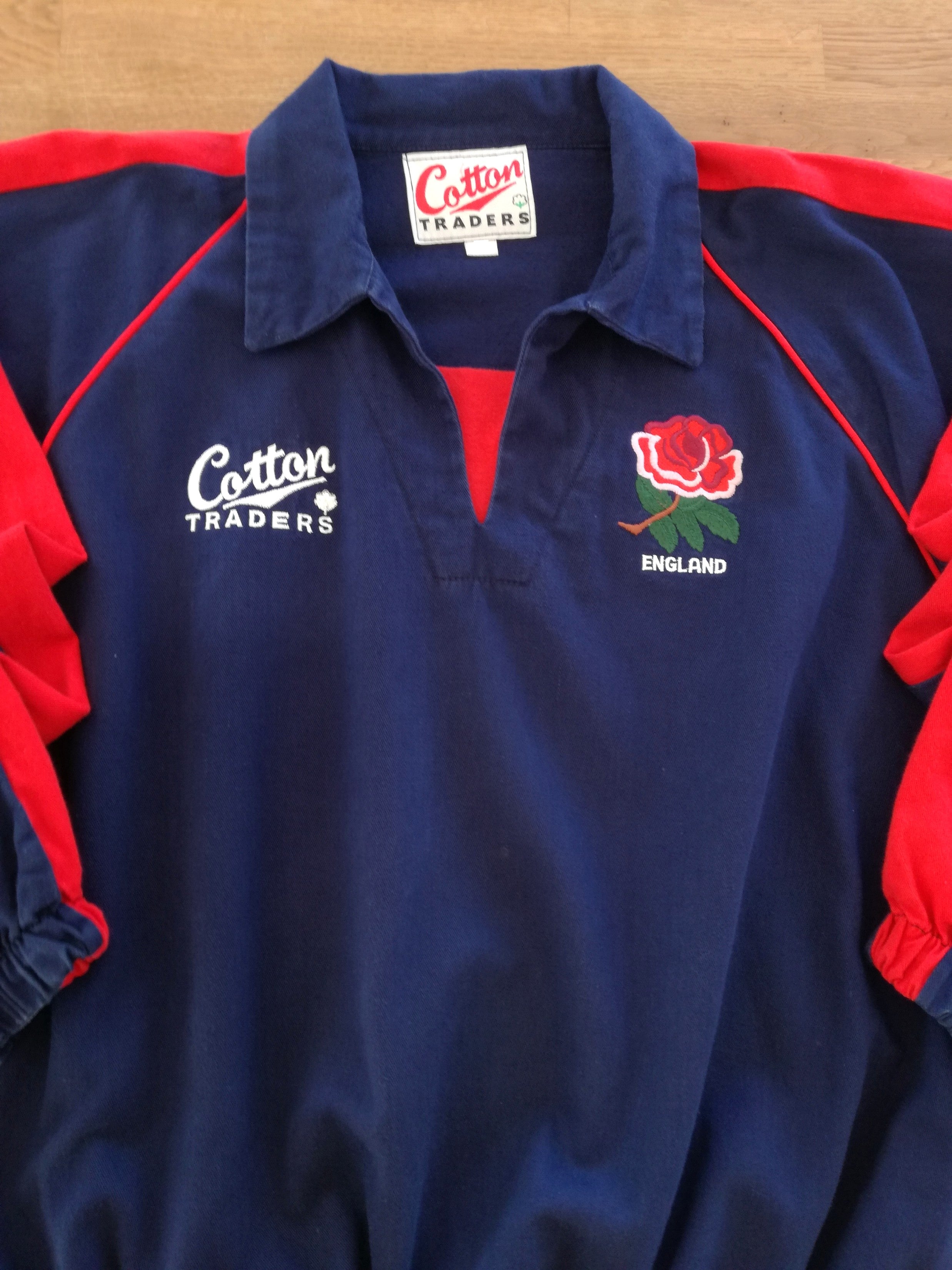 1992/93 England Rugby Drill Top