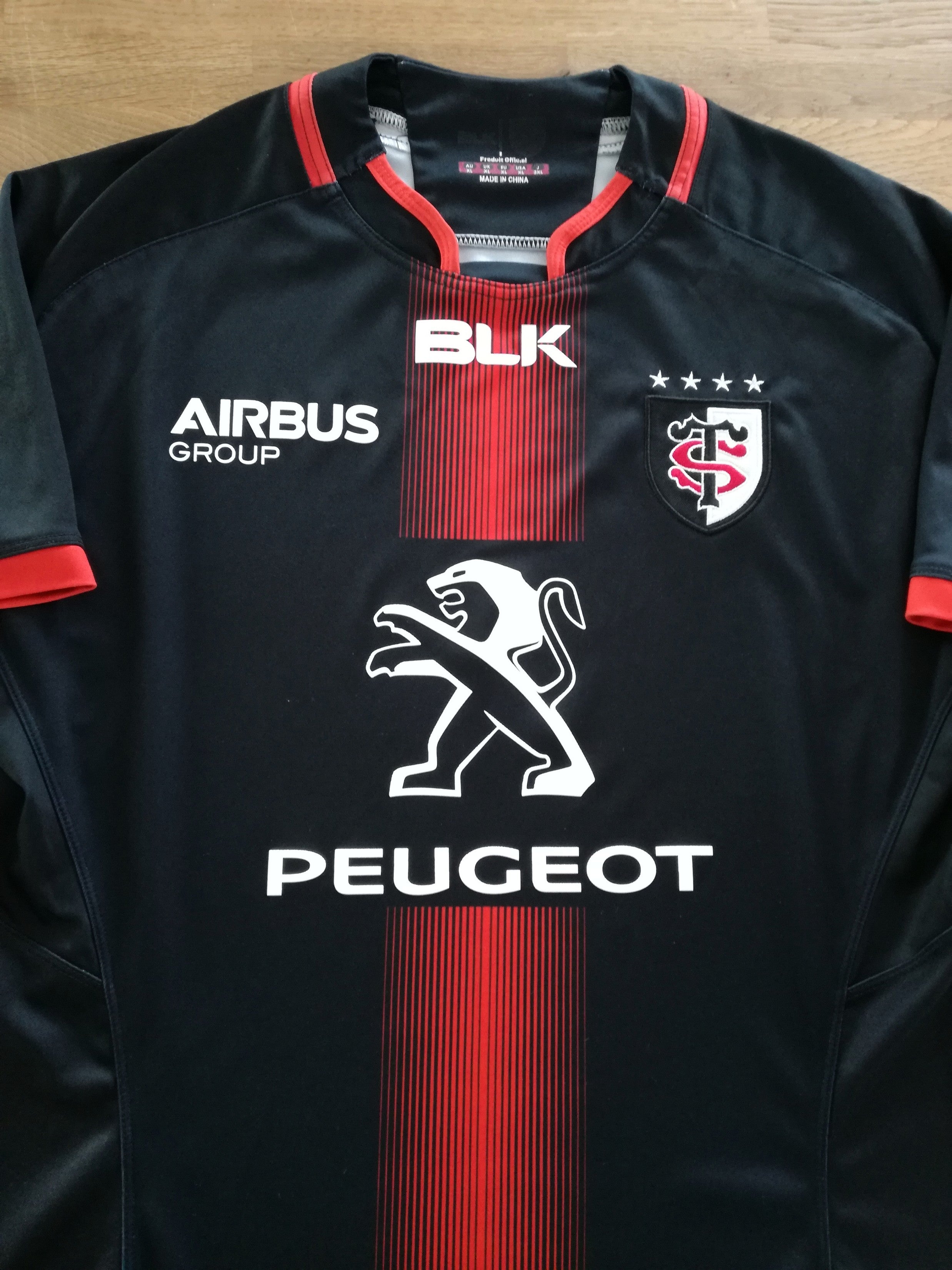 2015/16 Stade Toulouse Home Rugby Shirt