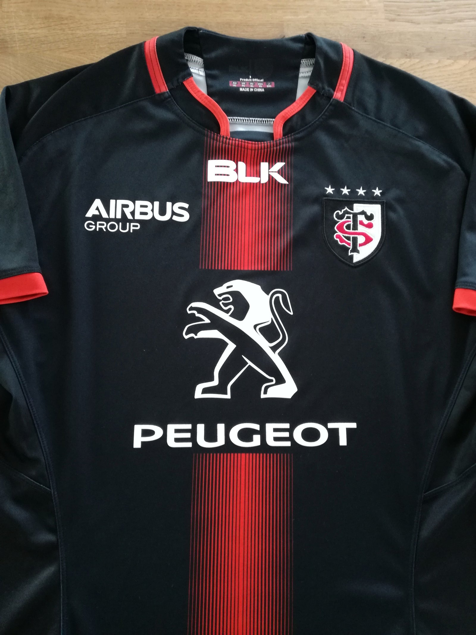 2015/16 Stade Toulouse Home Rugby Shirt