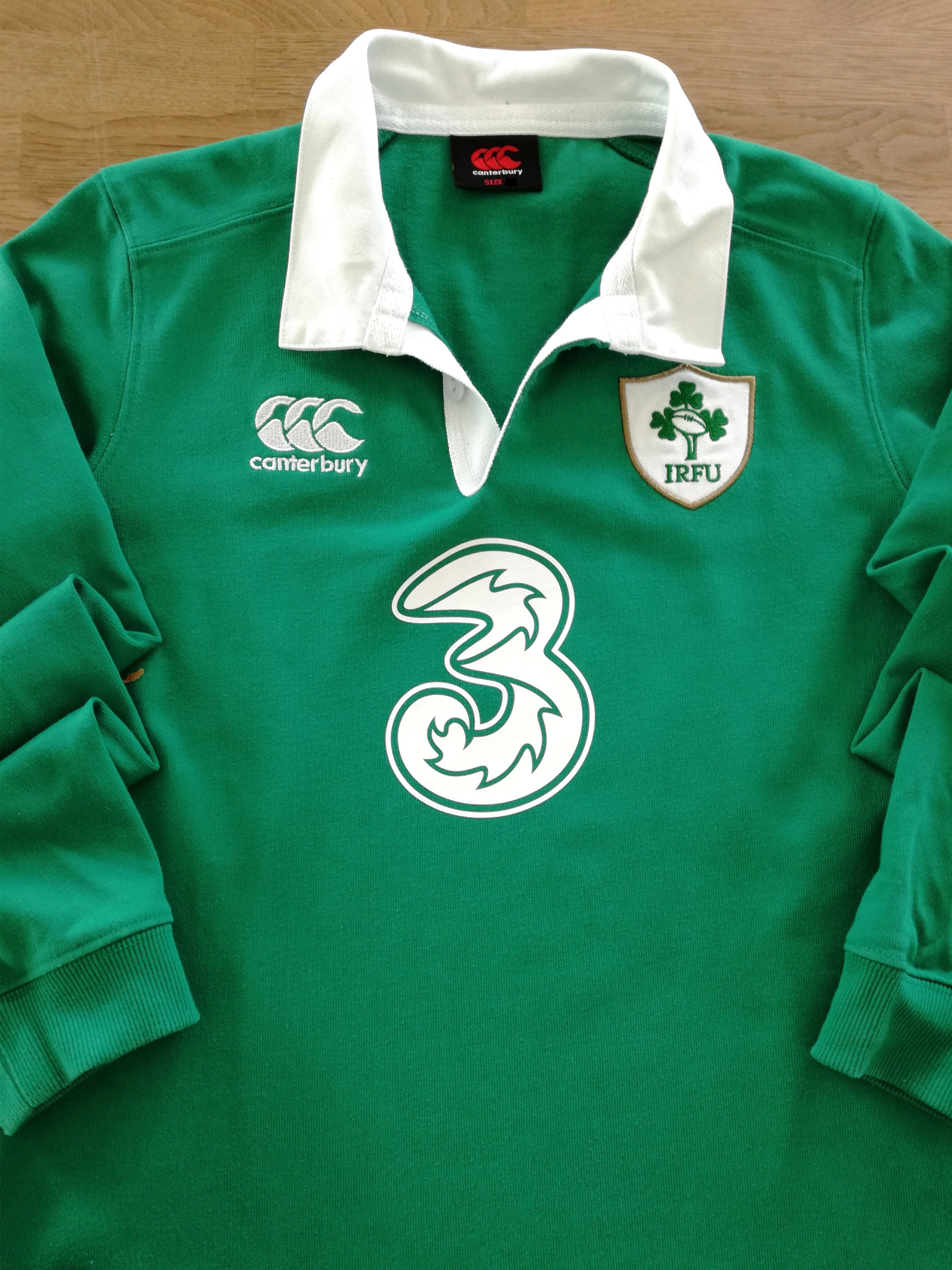 2015/16 Ireland Home Woman's Rugby Shirt
