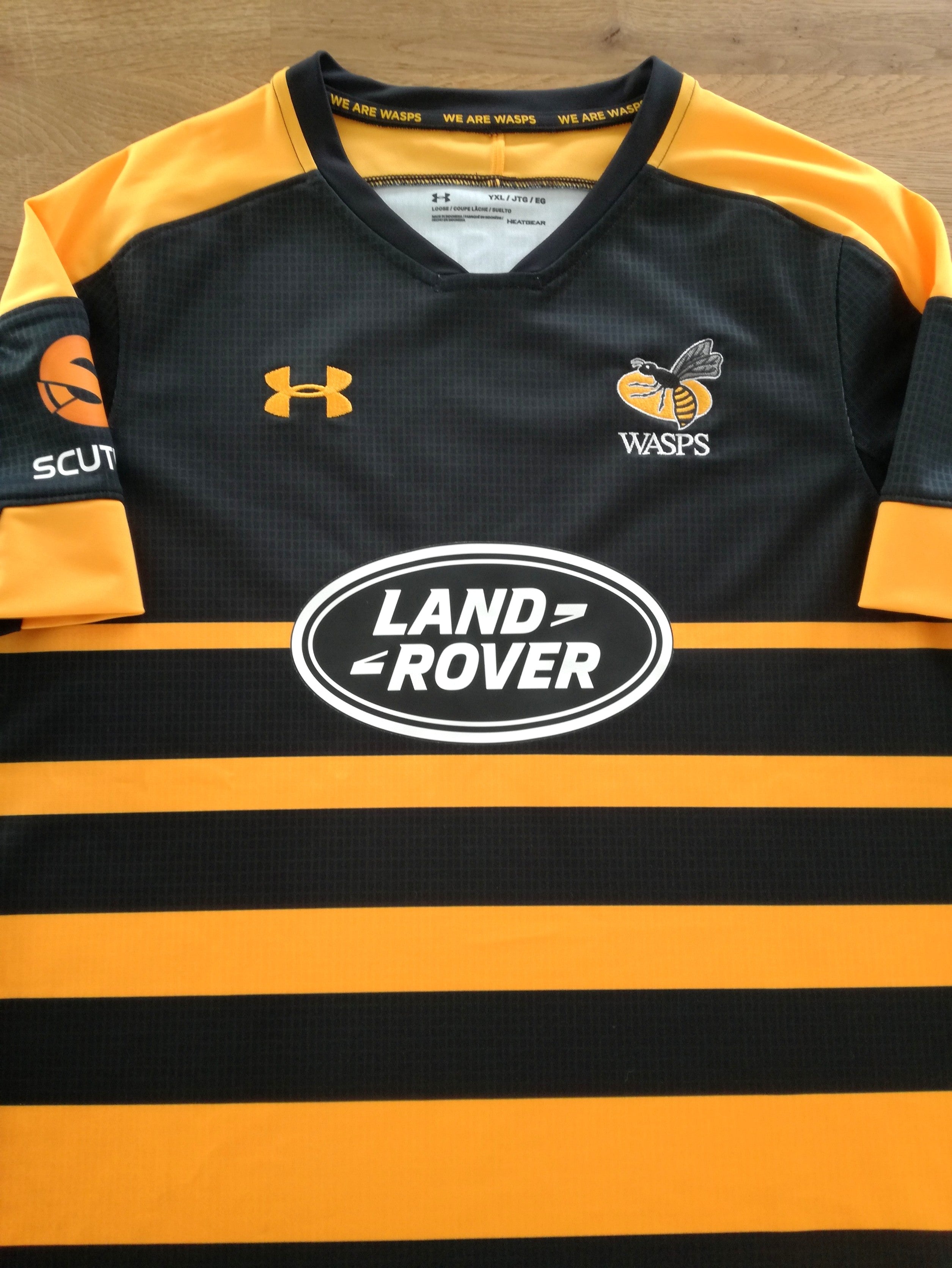 2018/19 Wasps Home Rugby Shirt