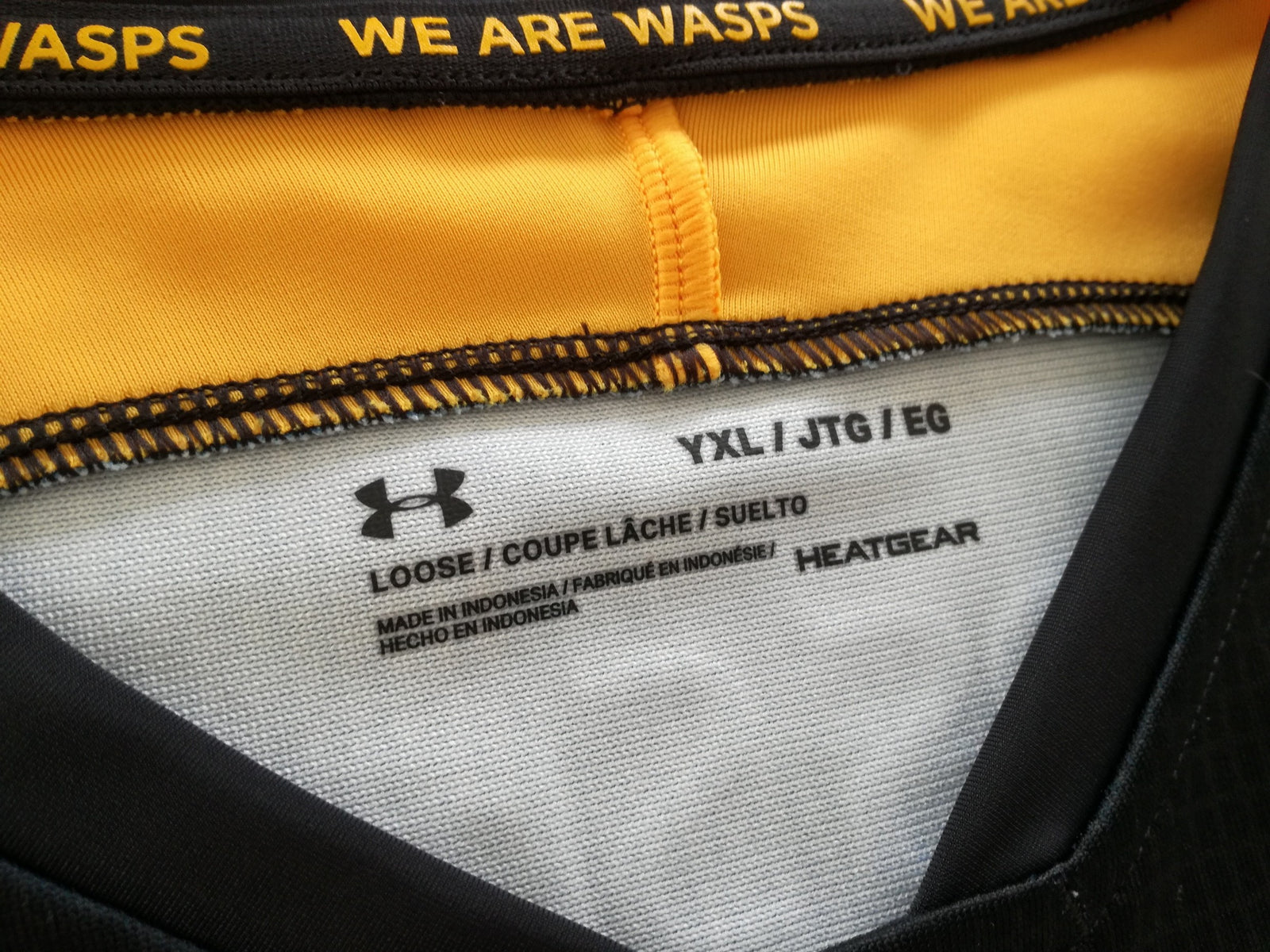 2018/19 Wasps Home Rugby Shirt (Youth)