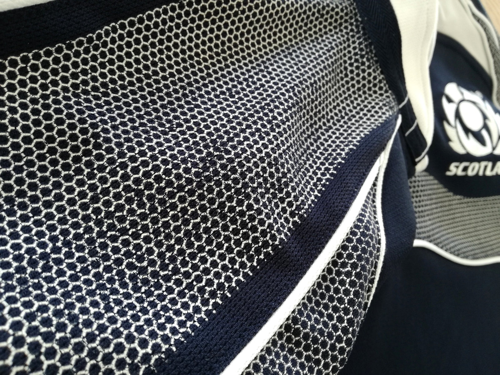 2007 Scotland Home World Cup Pro-Fit Rugby Shirt (M)