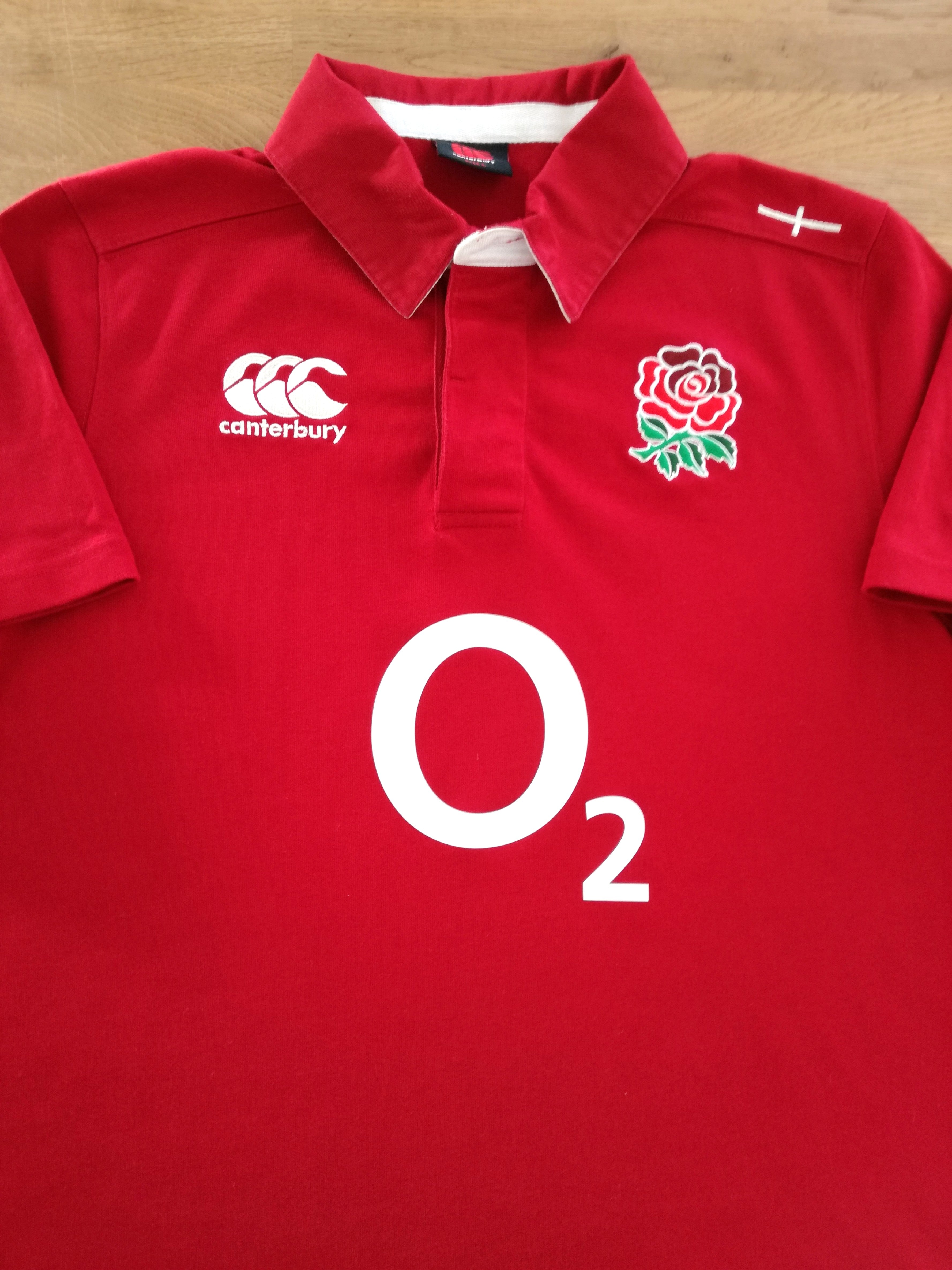2014/15 England Away Rugby Shirt