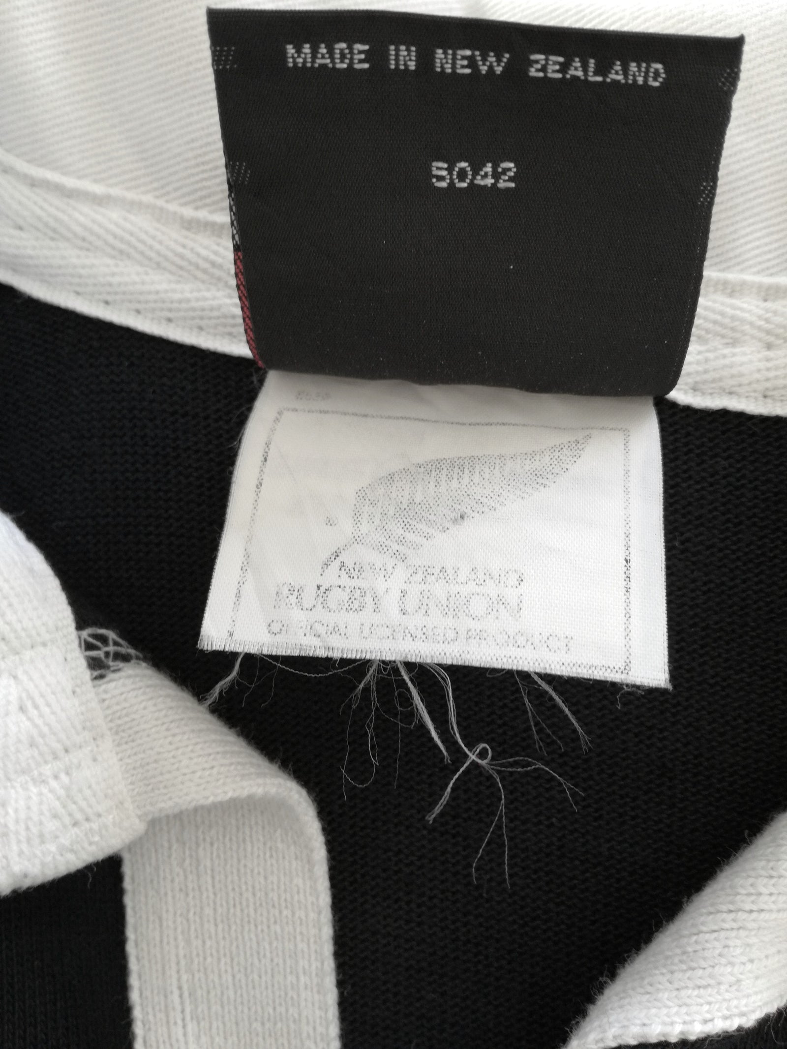 1991 New Zealand Home Rugby Shirt. (M)