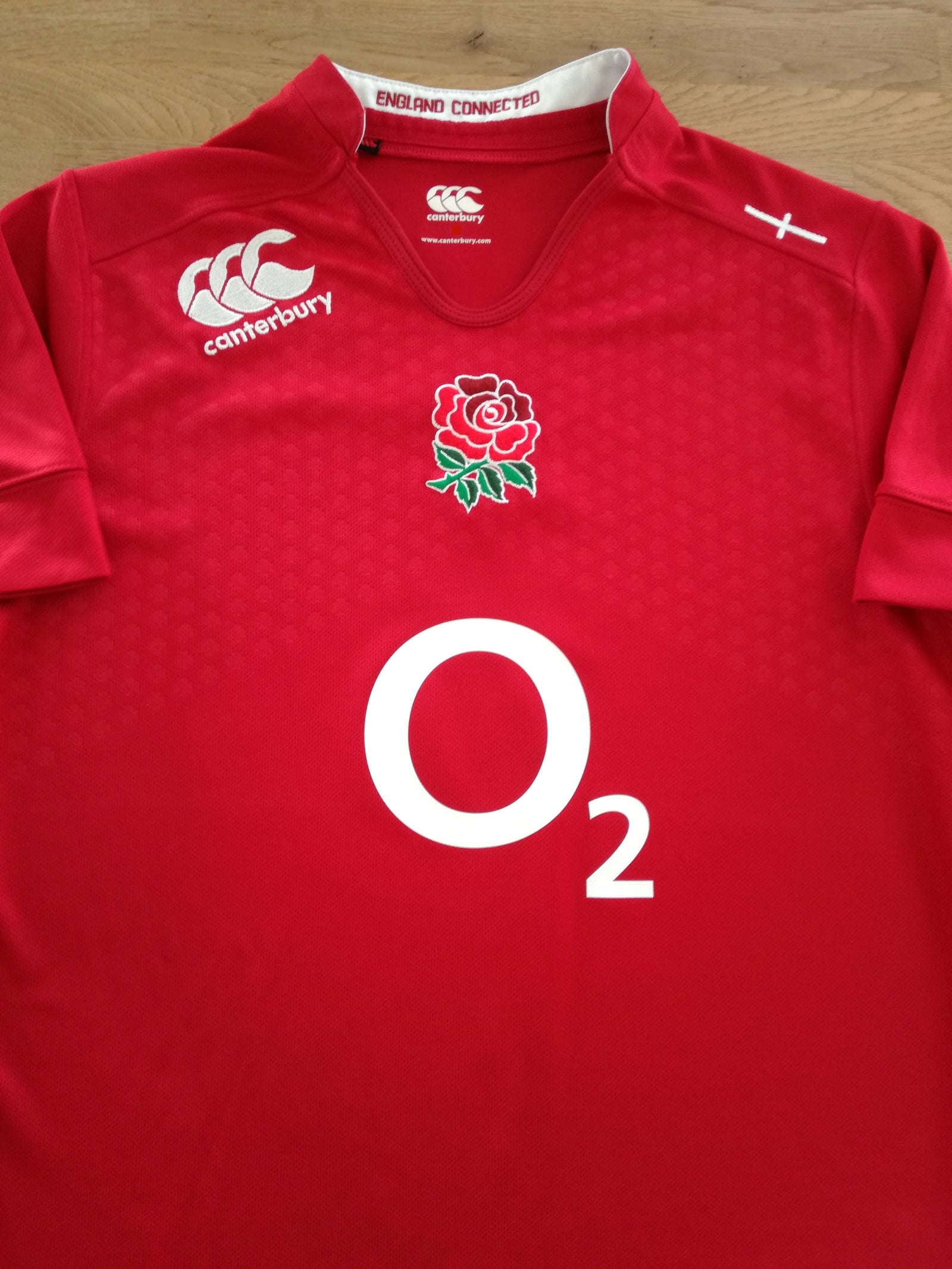 2014/15 England Away Vapodri Rugby Shirt