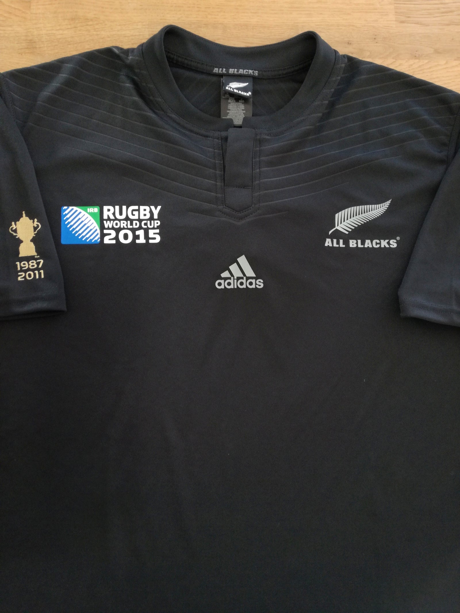 2015 New Zealand Home World Cup Rugby Shirt