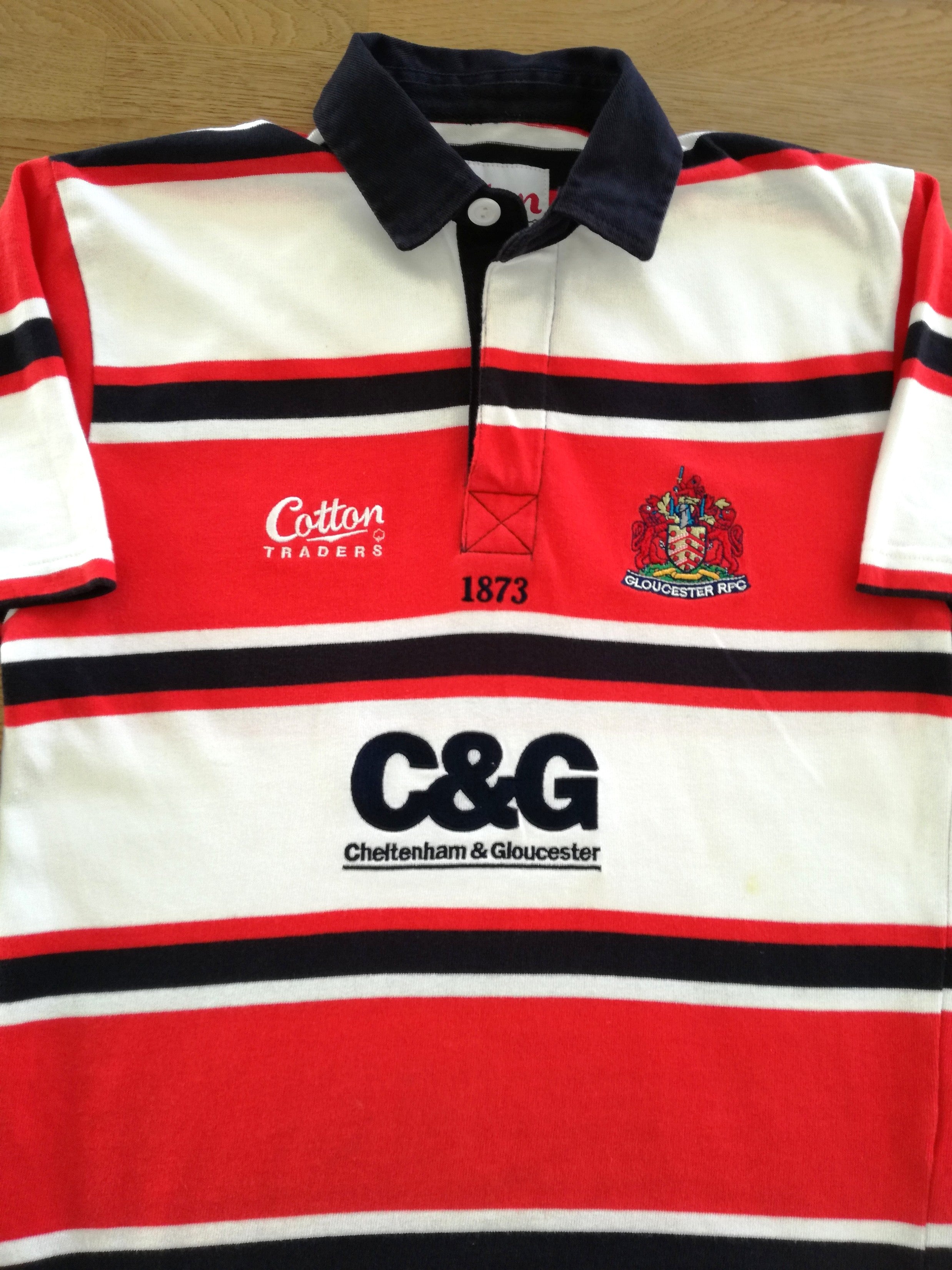 2003/04 Gloucester Home Rugby Shirt
