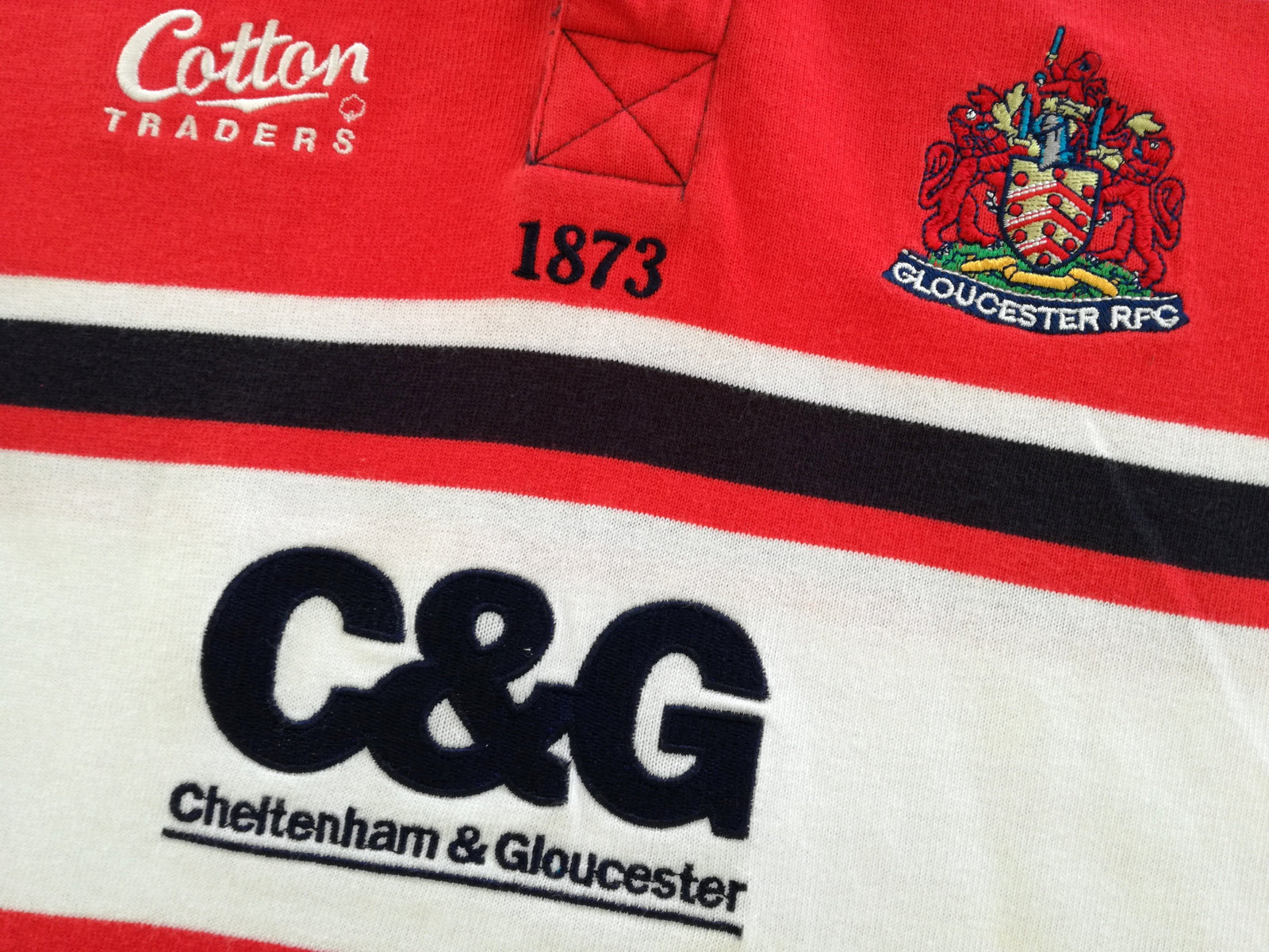 2003/04 Gloucester Home Rugby Shirt (Kids)