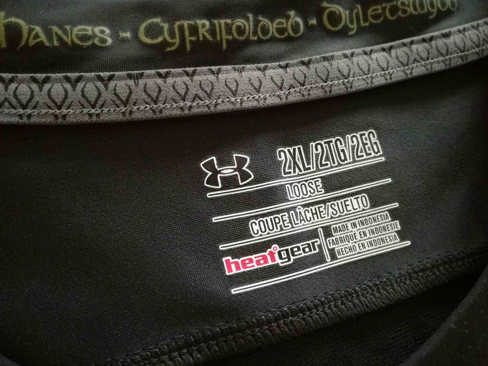 2015 Wales Away World Cup Pro-Fit Rugby Shirt (XXL)