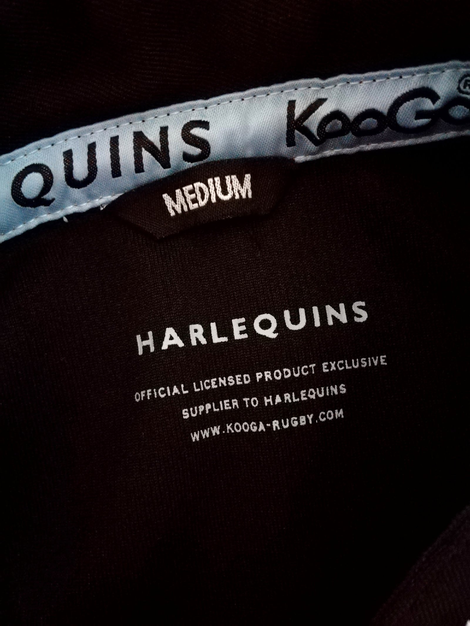 2007/08 Harlequins Home Rugby Shirt (M)