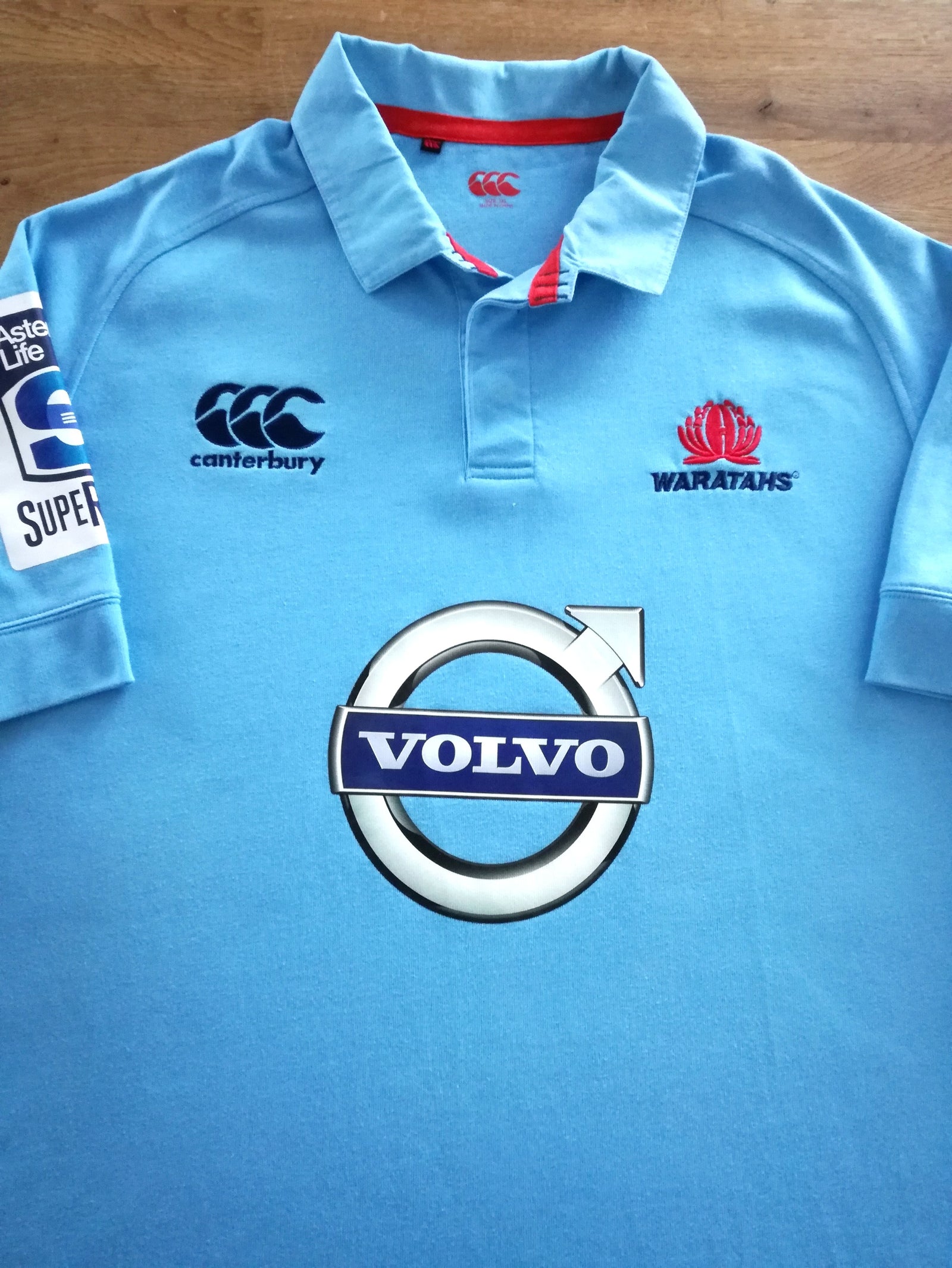2014 Waratahs Home Super Rugby Shirt