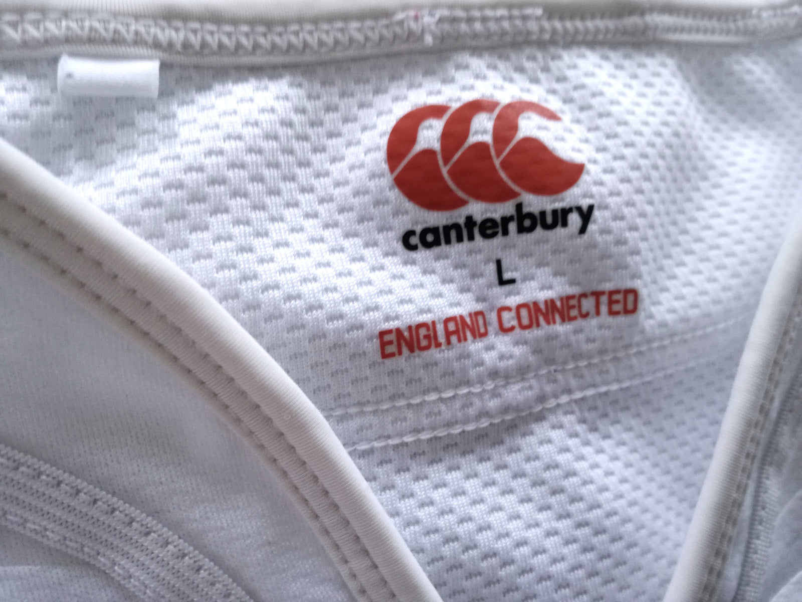 2015/16 England Home Vapodri Rugby Shirt (L)