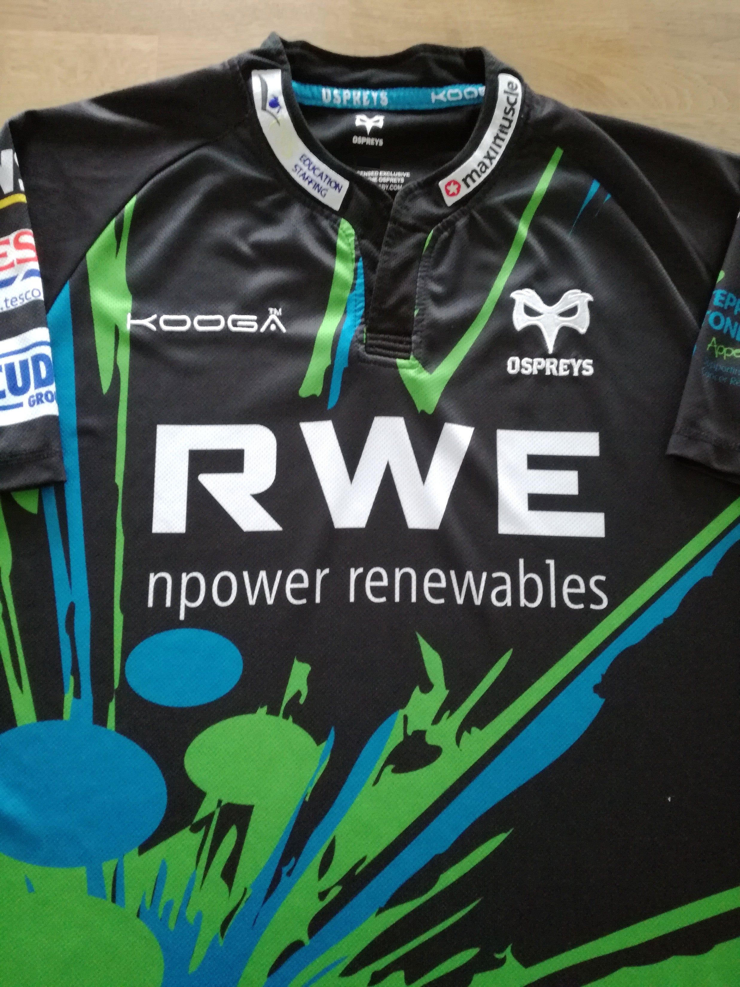 2012/13 Ospreys Limited Edition Rugby Shirt