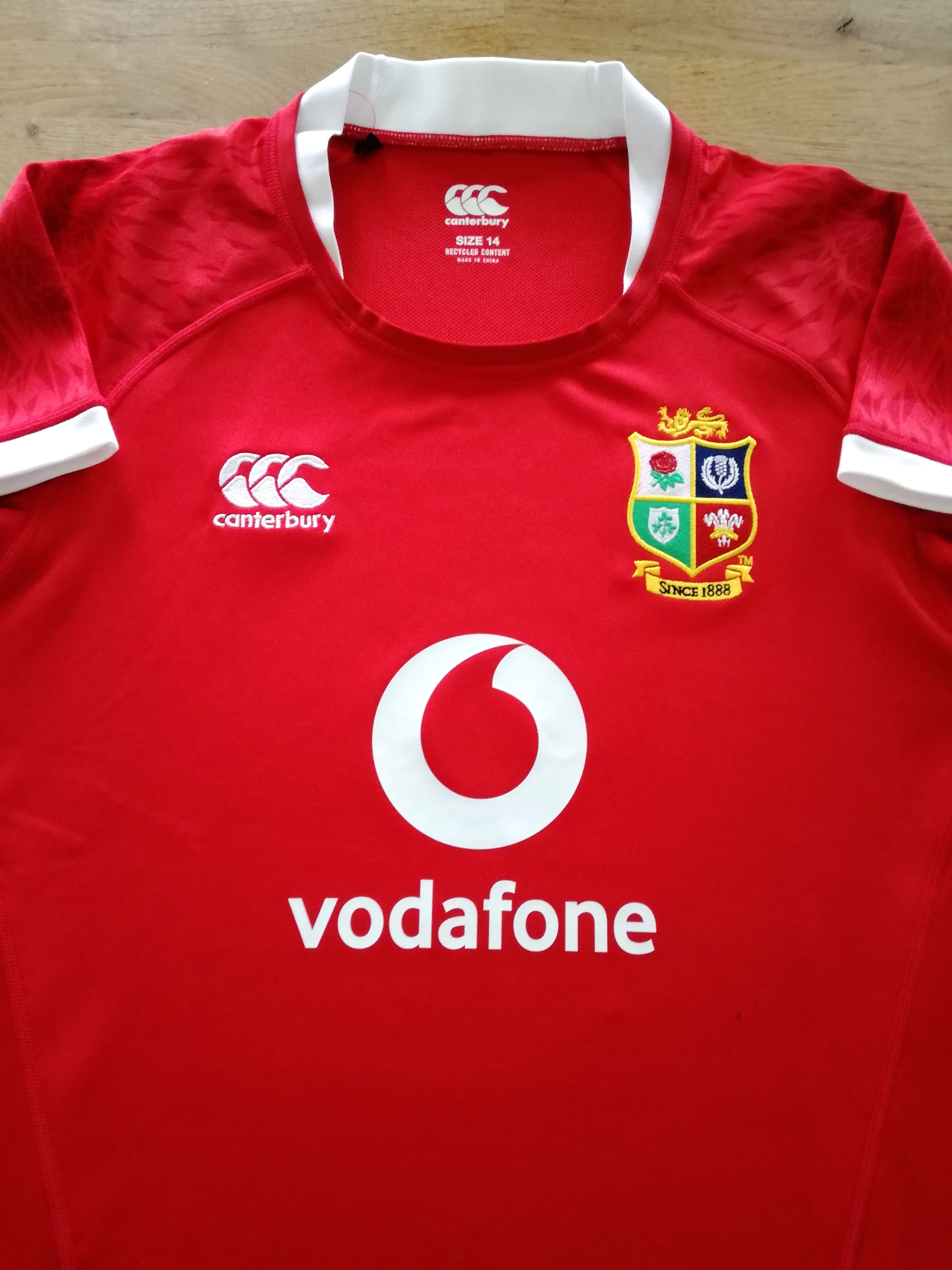 2021 British & Irish Lions Vapodri Woman's Rugby Shirt