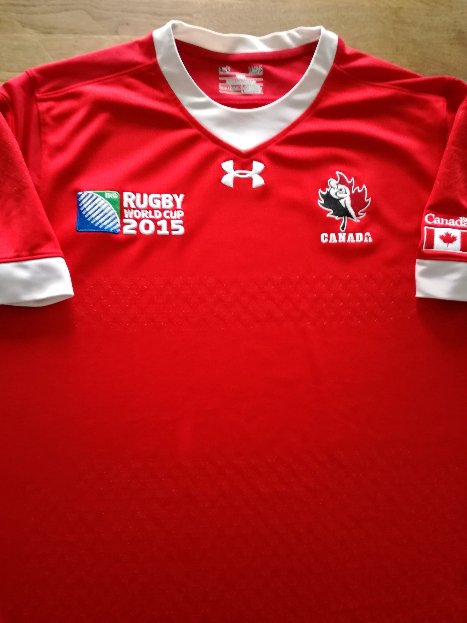 2015 Canada Home World Cup Rugby Shirt
