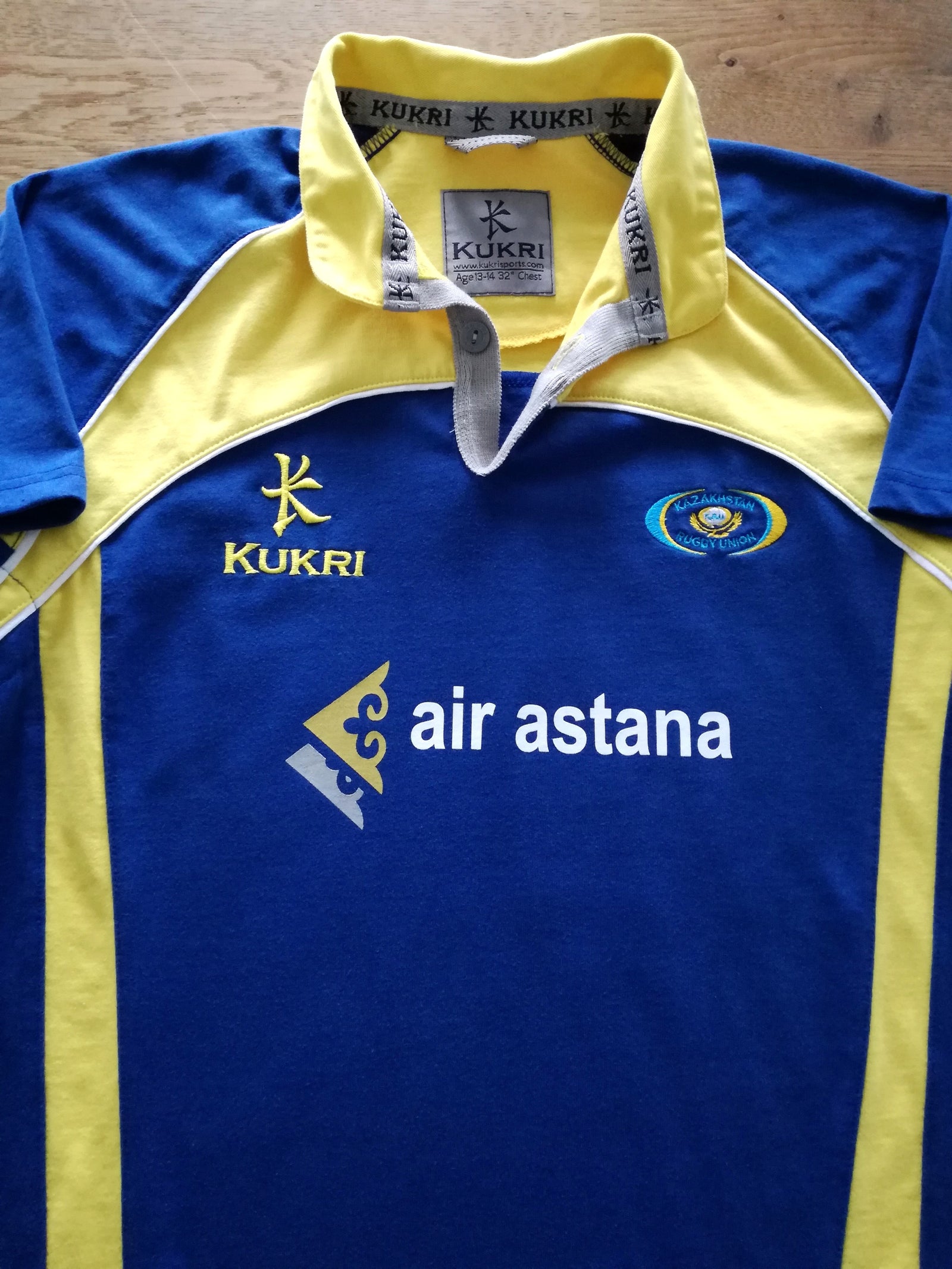 2010/11 Kazakhstan Home Rugby Shirt