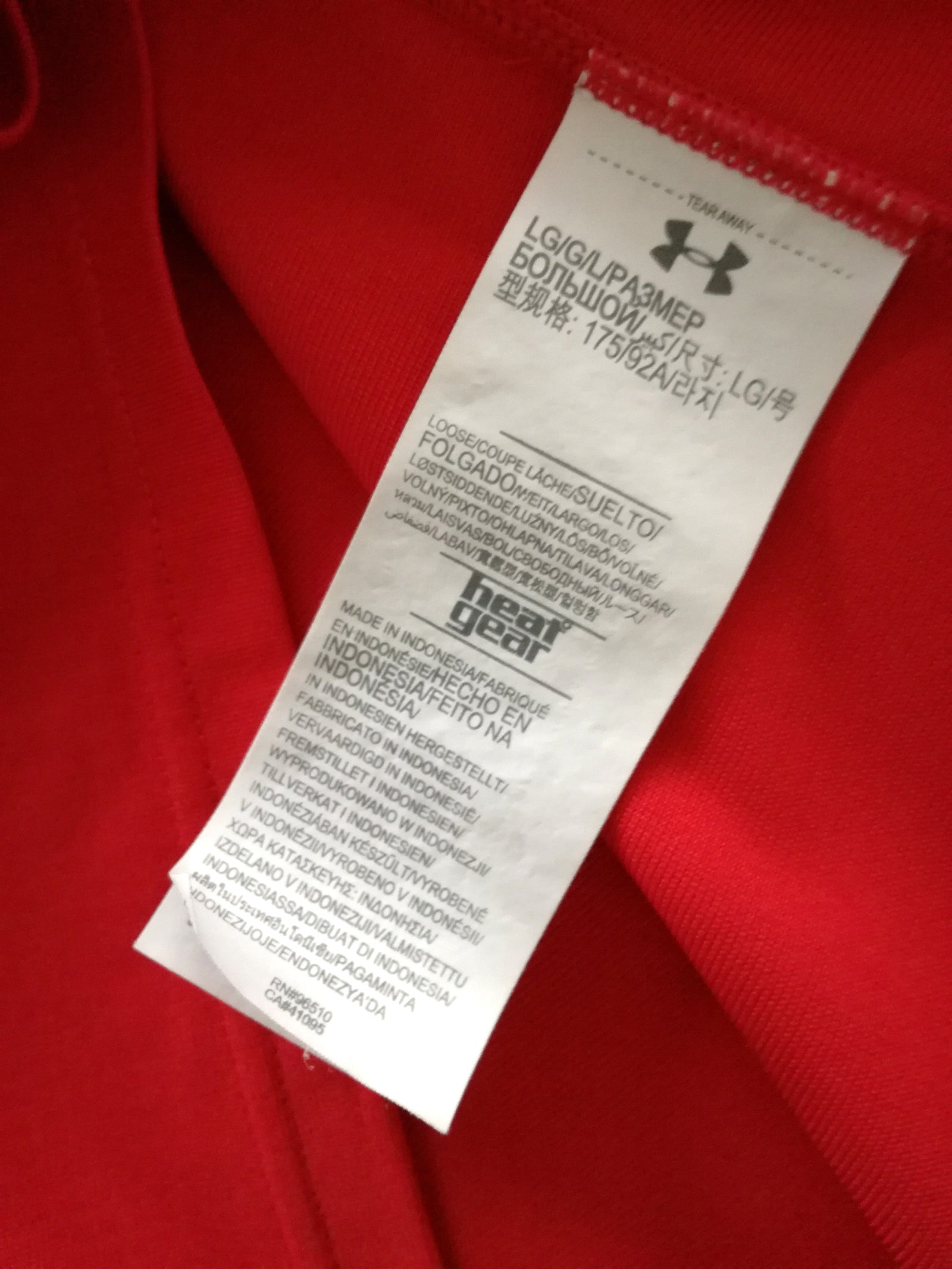 2015/16 Wales Home 'Loose' Rugby Shirt (L)