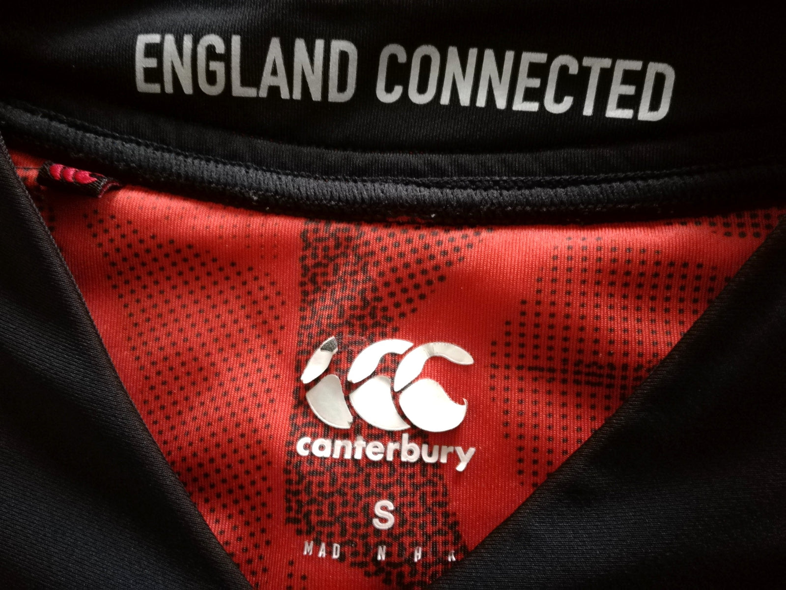 2017/18 England Away Vapodri+ Rugby Shirt (S)