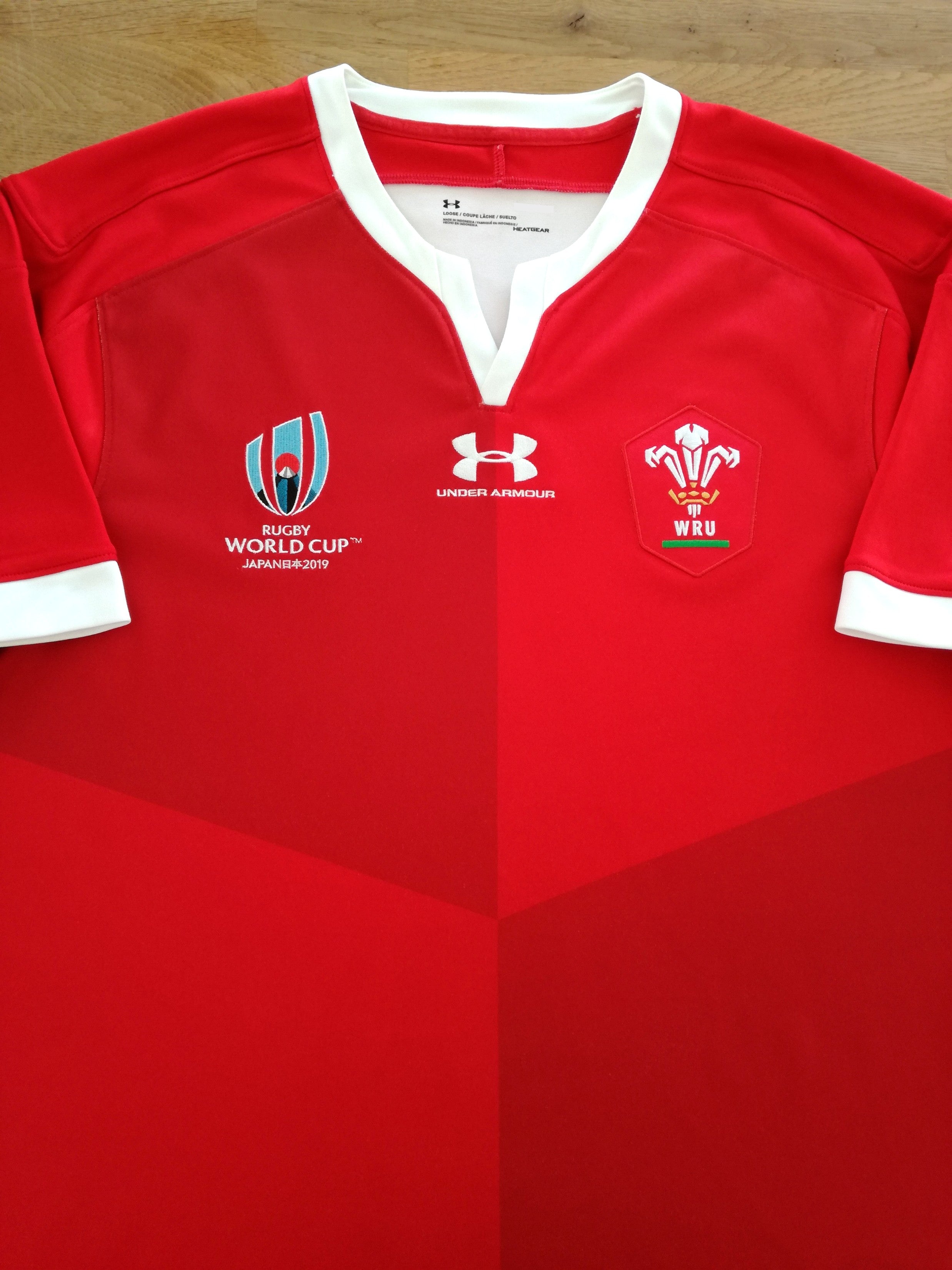 2019 Wales Home World Cup Rugby Shirt