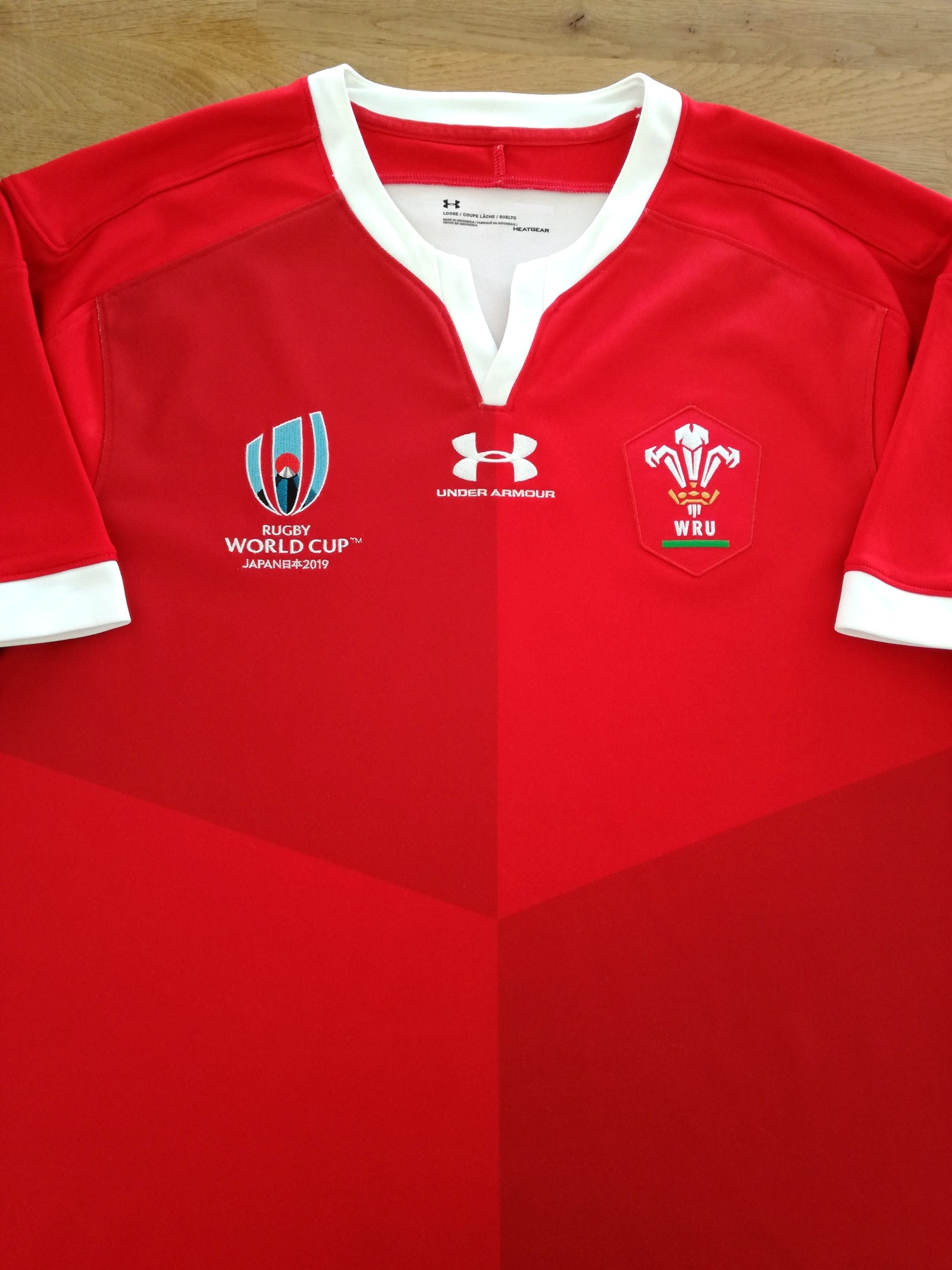 2019 Wales Home World Cup Rugby Shirt